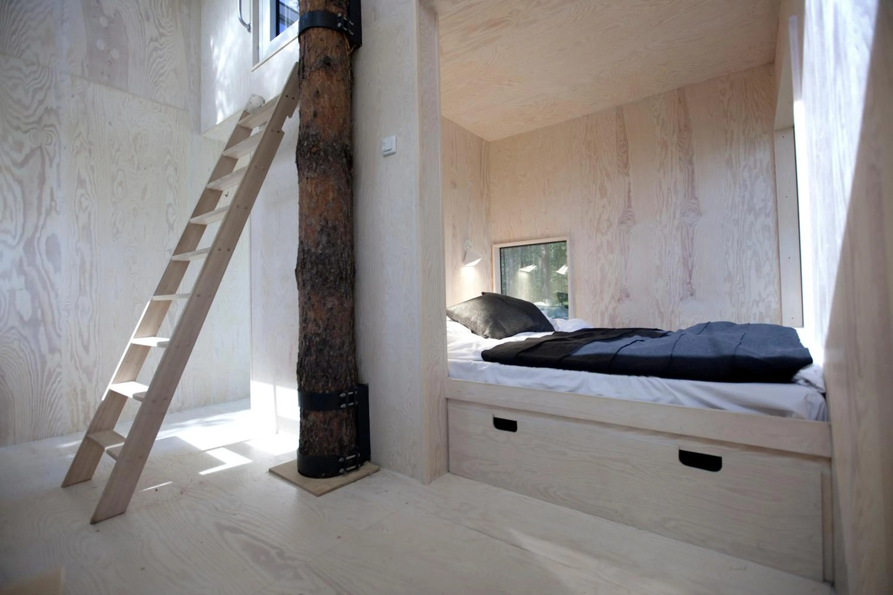Bed in Treehotel