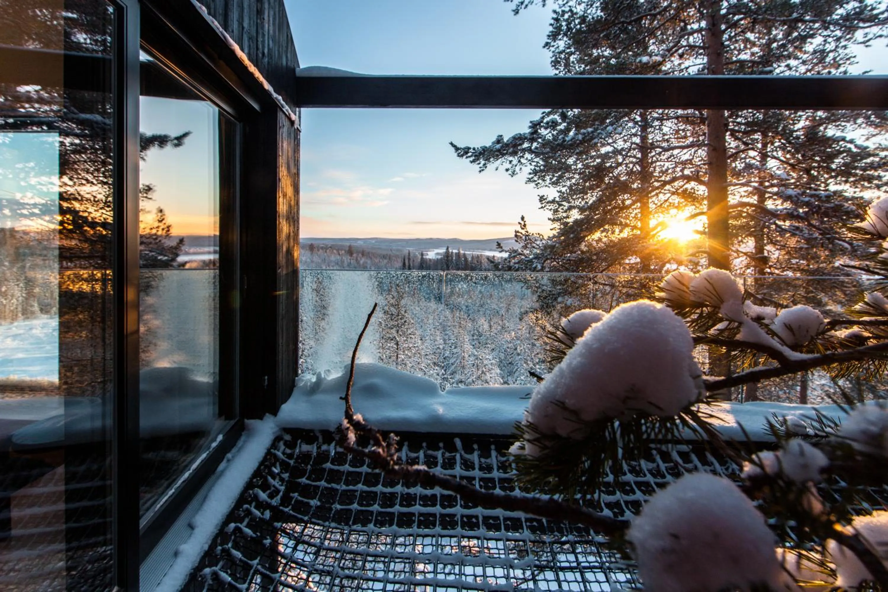 Balcony/Terrace in Treehotel
