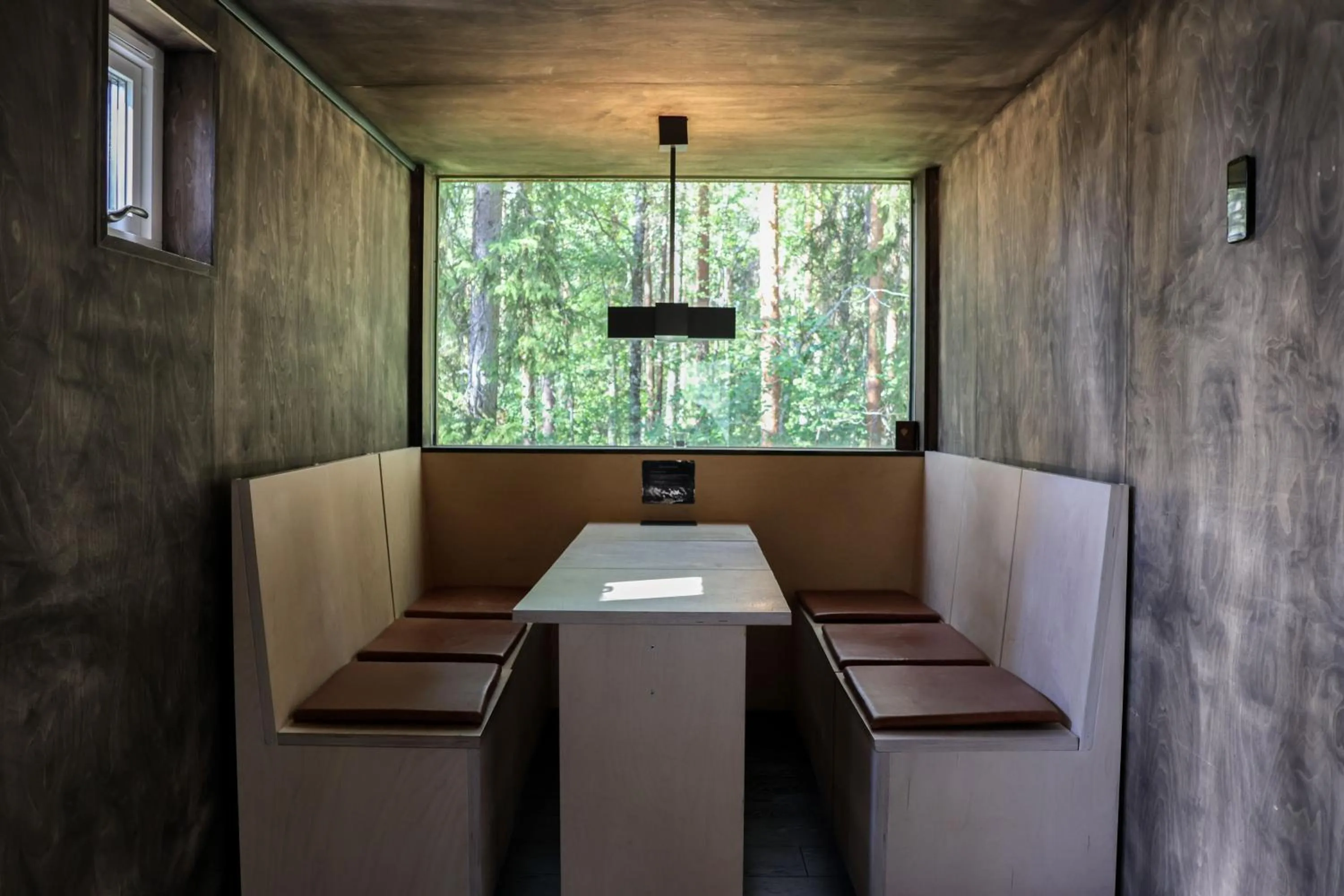 Seating area in Treehotel