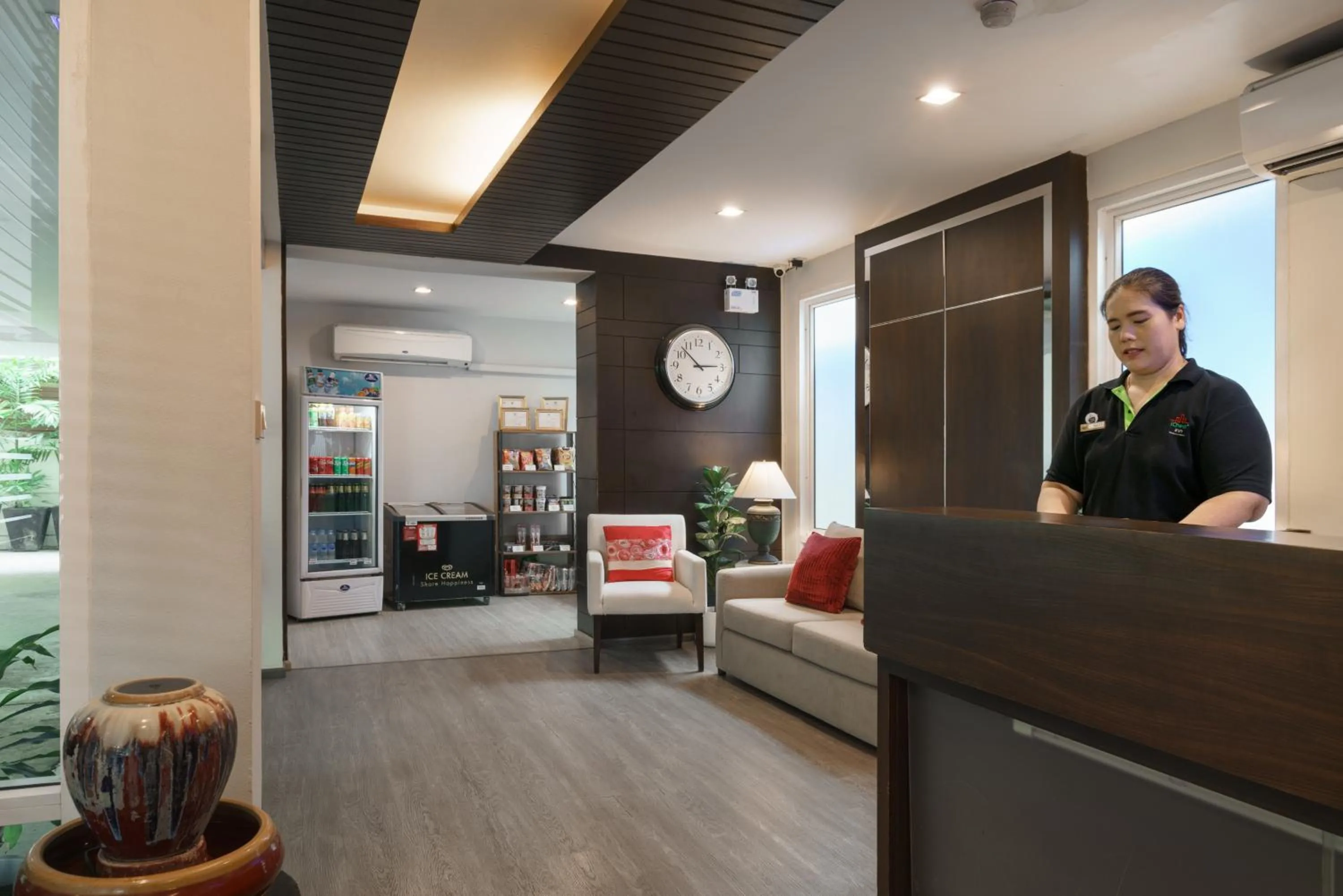 Lobby or reception in iCheck inn Residence soi 2