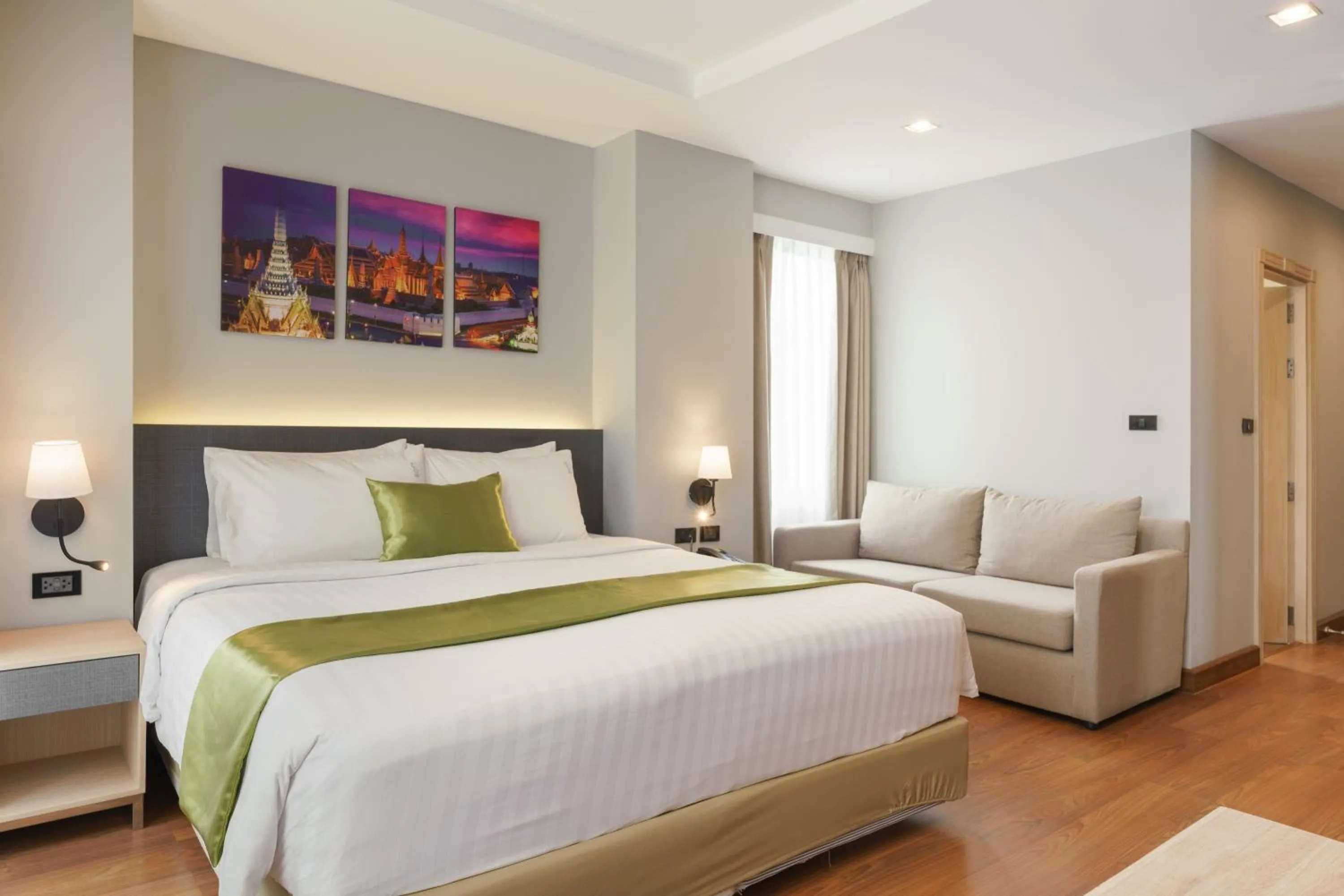 Bed in iCheck inn Residence soi 2