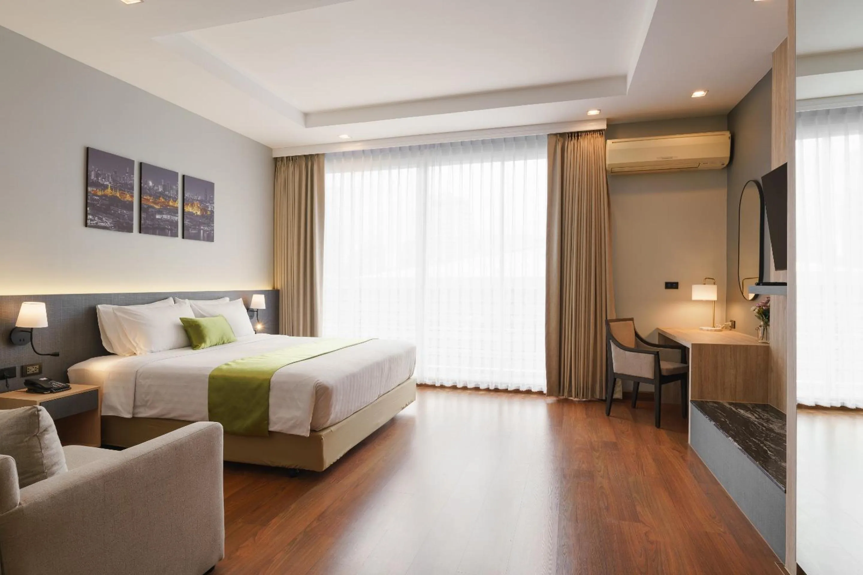 Bed in iCheck inn Residence soi 2