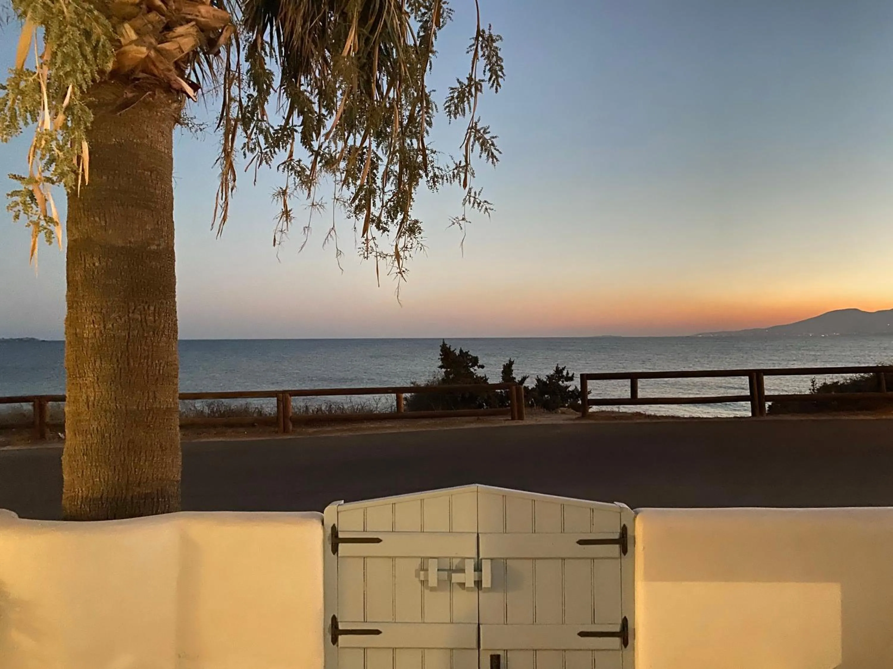 Sea view in Unique Beachfront Cycladic Villa @ Agios Prokopios