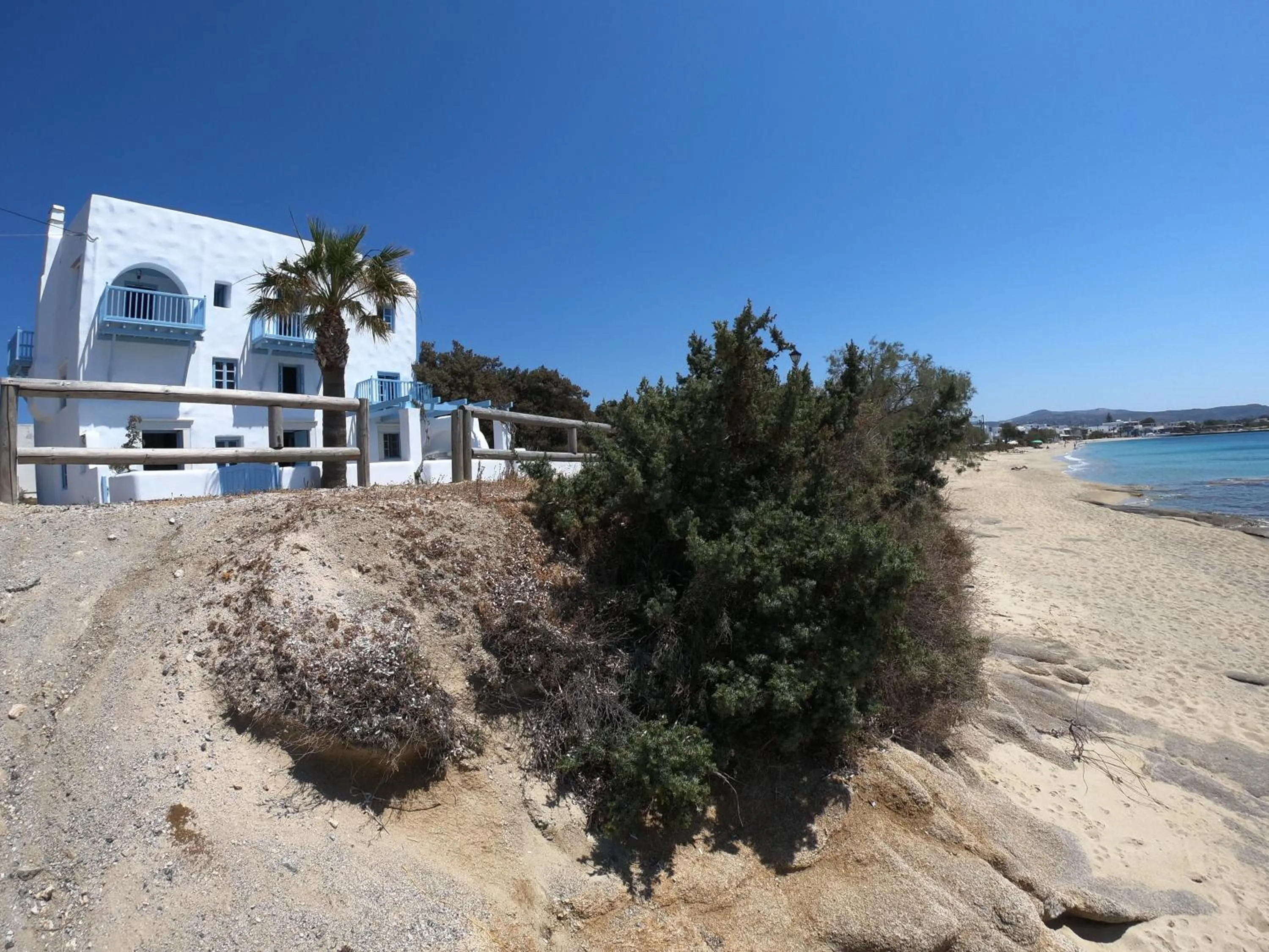 Property building in Unique Beachfront Cycladic Villa @ Agios Prokopios