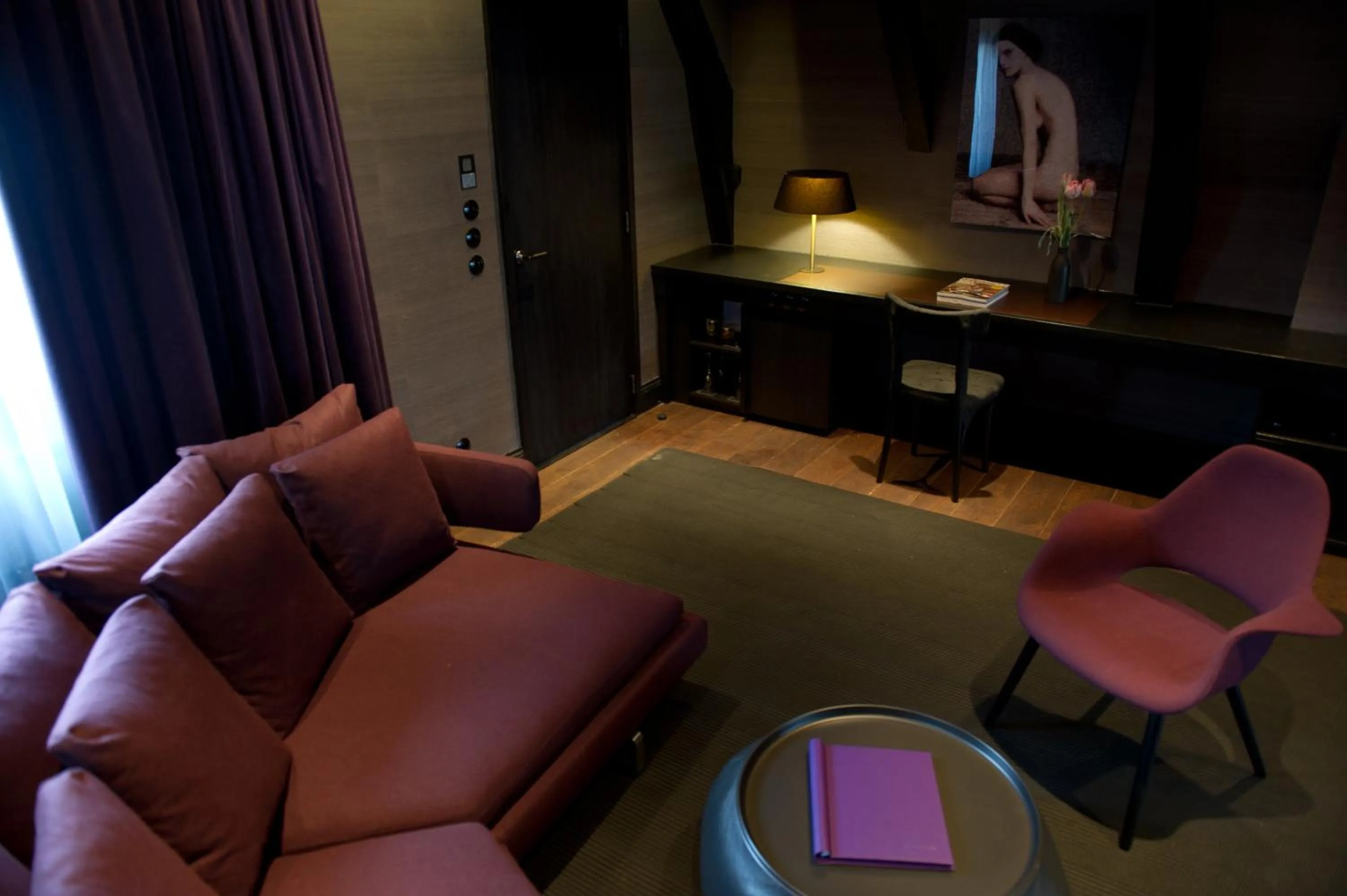 Seating area in Canal House