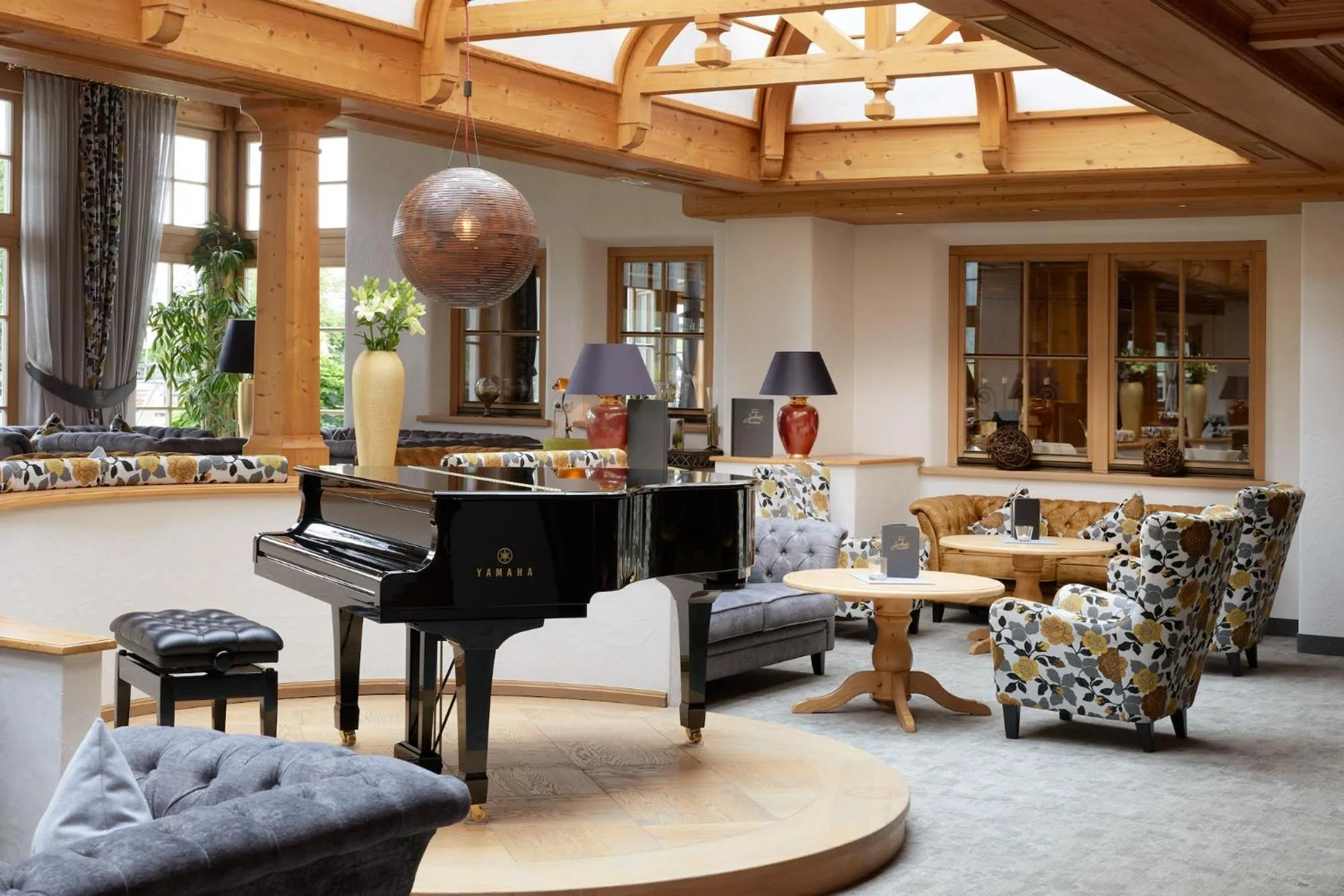 Lobby or reception in Sporthotel Ellmau in Tirol