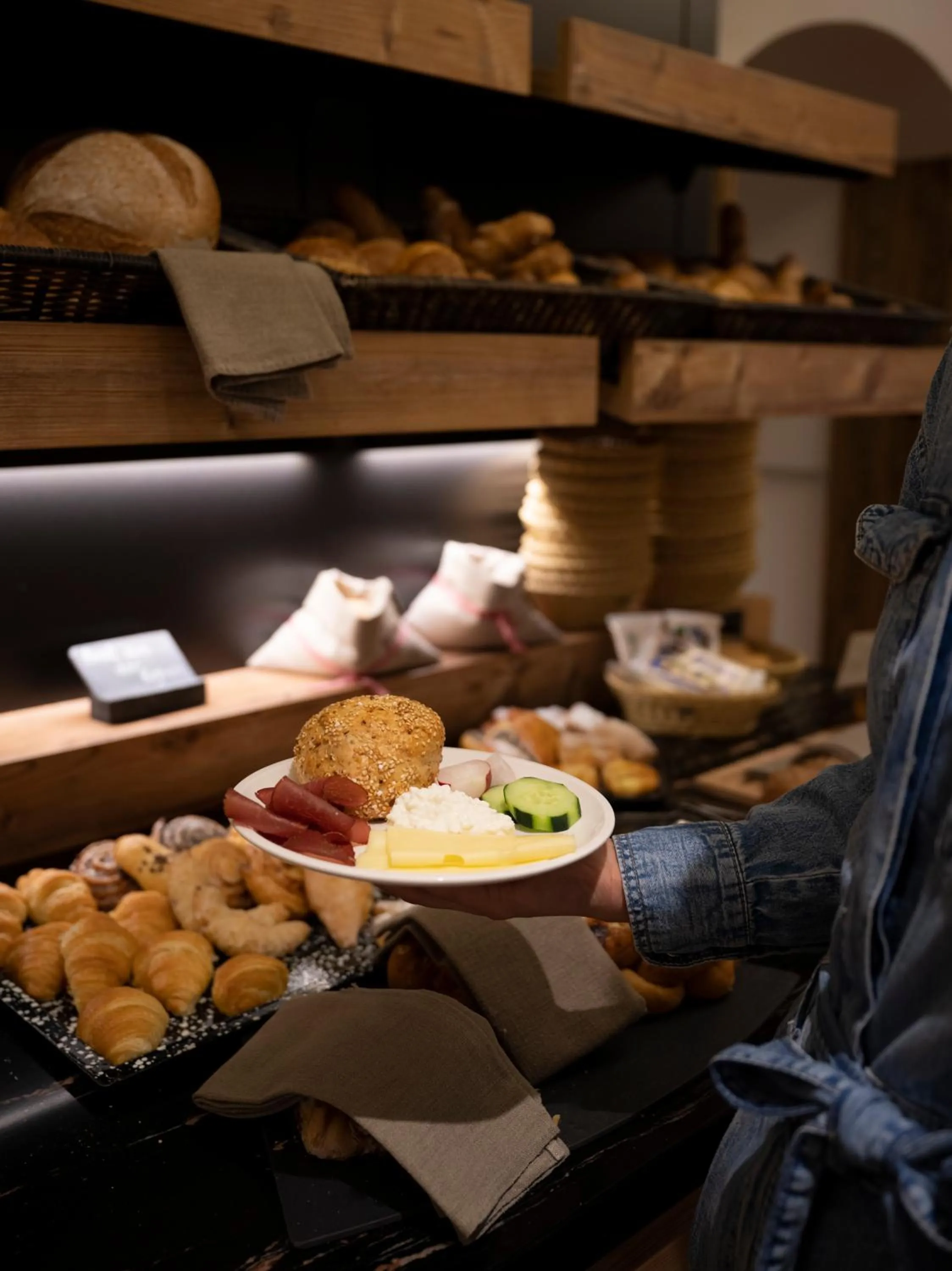 Buffet breakfast in Alpenhotel Montafon & SPA