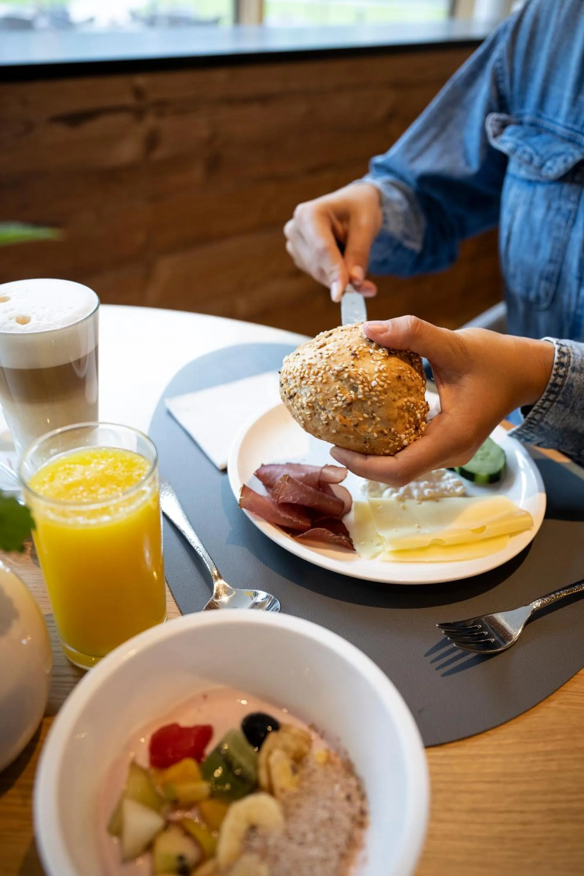 Buffet breakfast in Alpenhotel Montafon & SPA