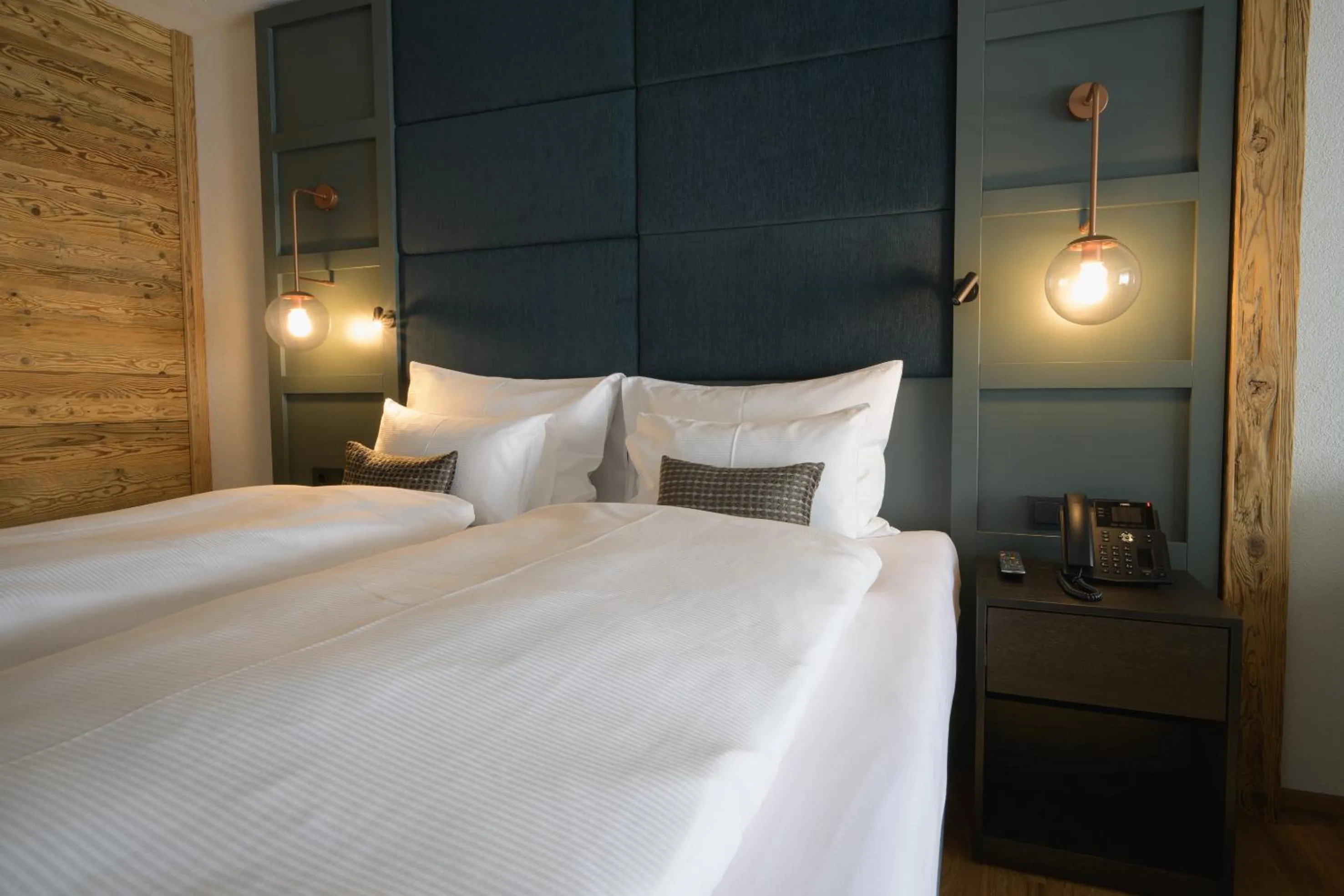 Bed in Alpenhotel Montafon & SPA