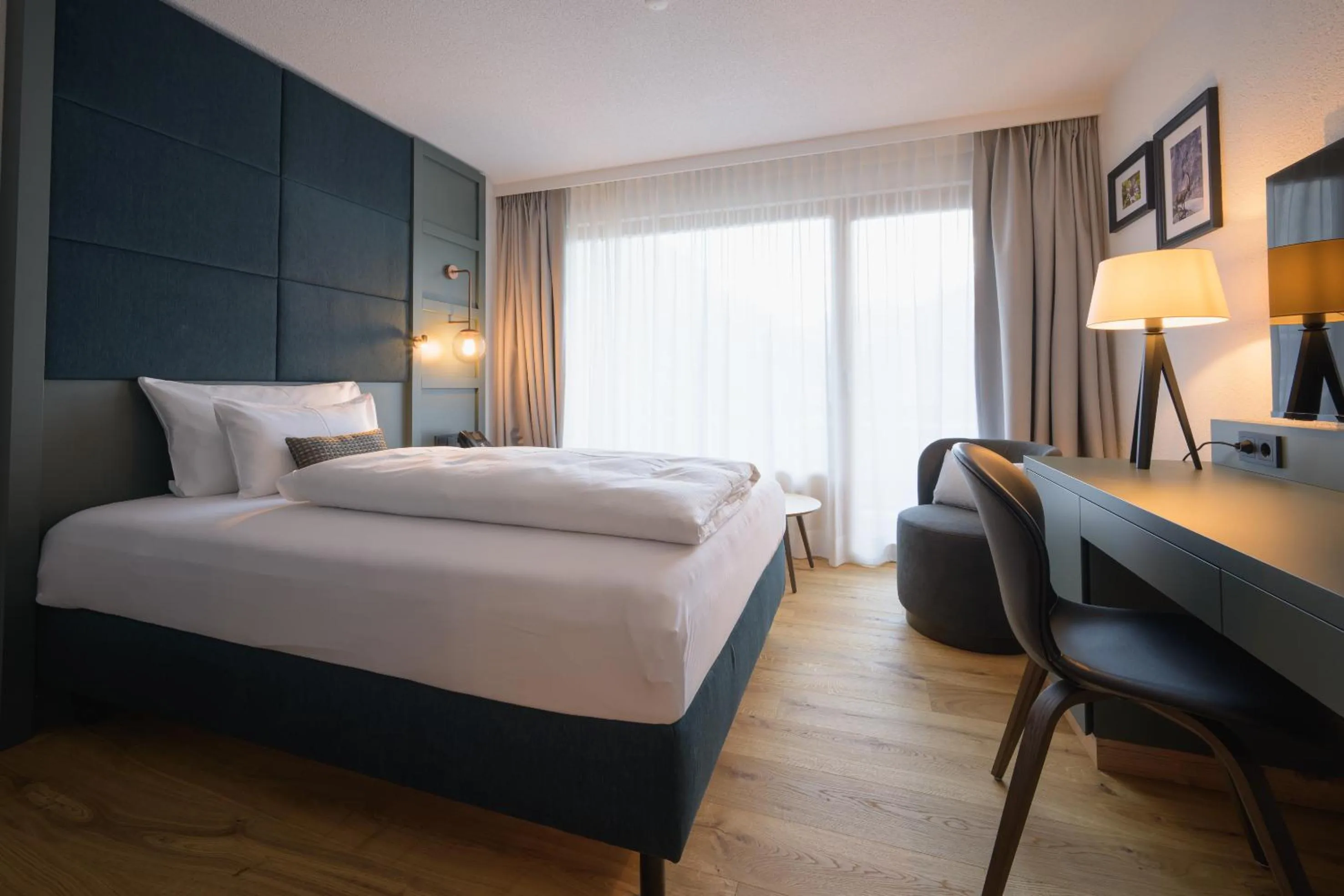 Bed in Alpenhotel Montafon & SPA