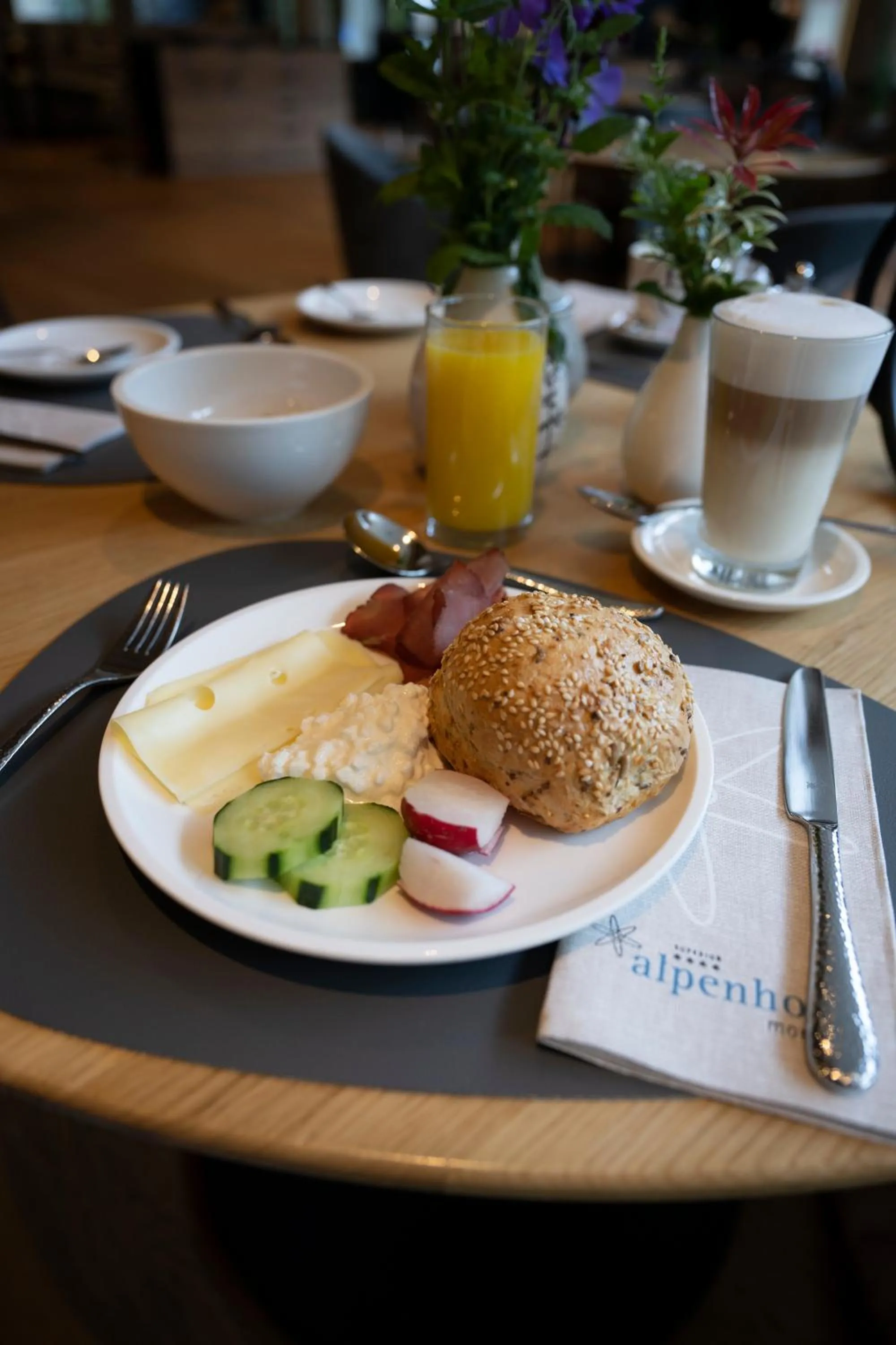 Buffet breakfast in Alpenhotel Montafon & SPA