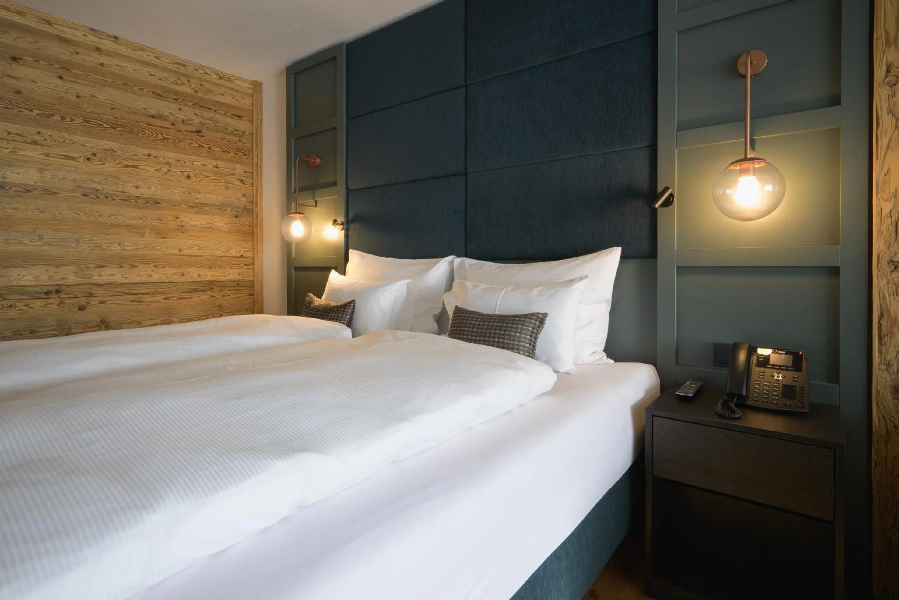 Bed in Alpenhotel Montafon & SPA