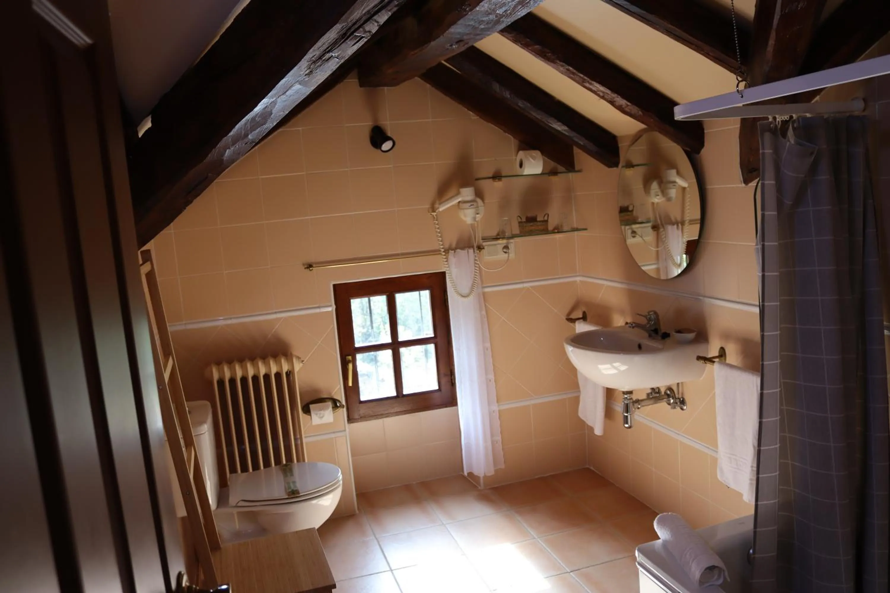 Toilet in Hostal Rural Irigoienea