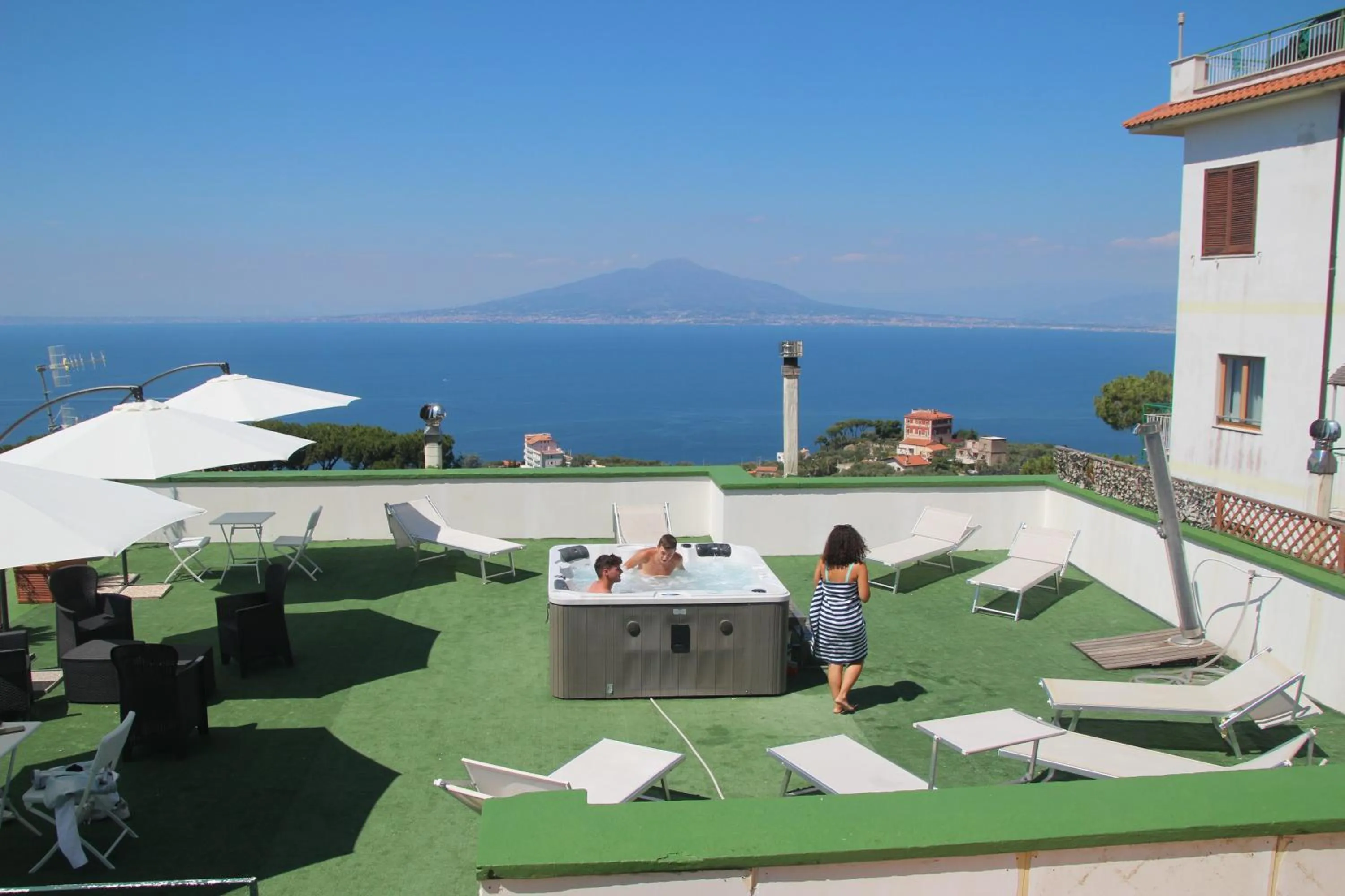 sunbed in Hotel Il Nido Sorrento