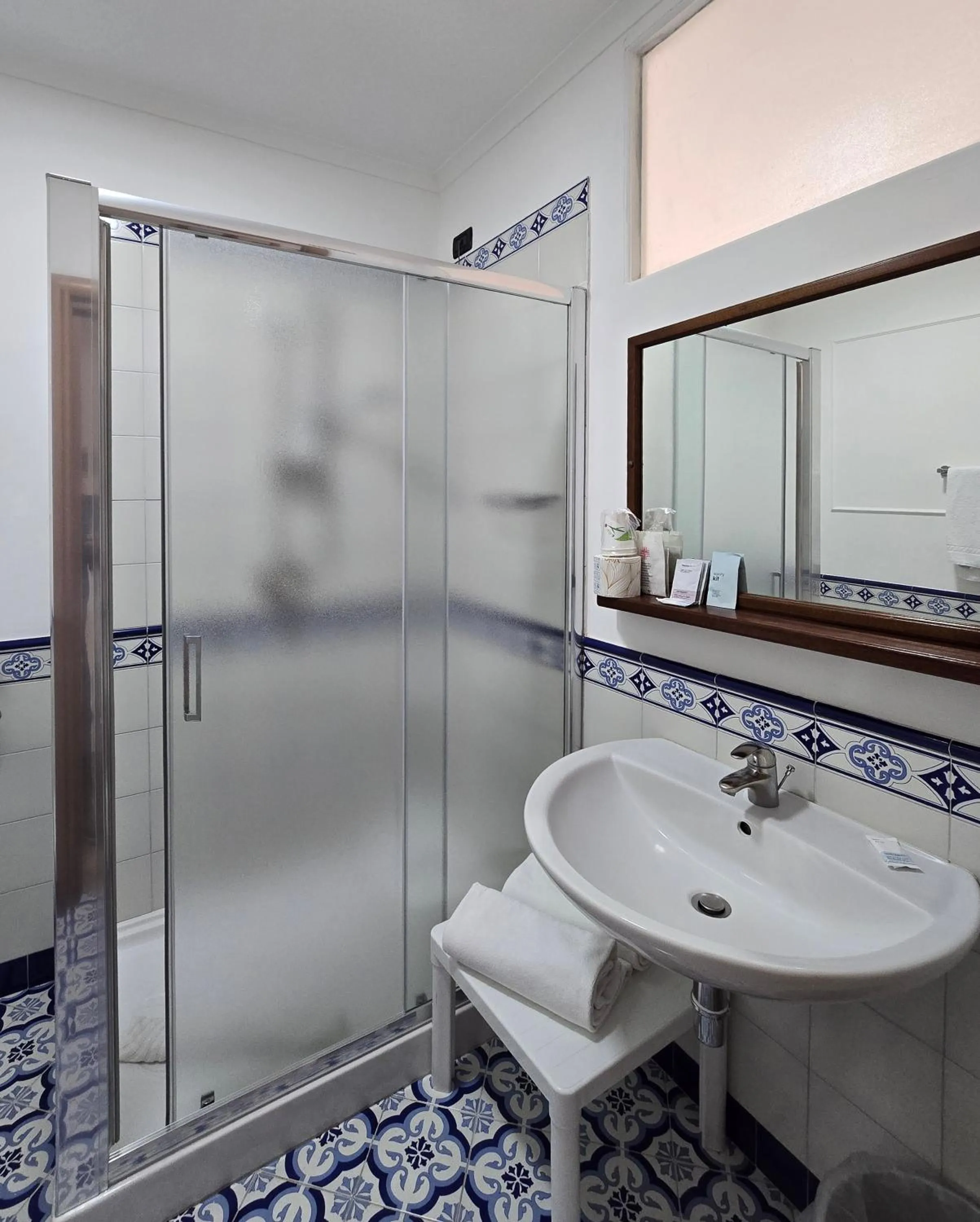 Shower in Hotel Il Nido Sorrento