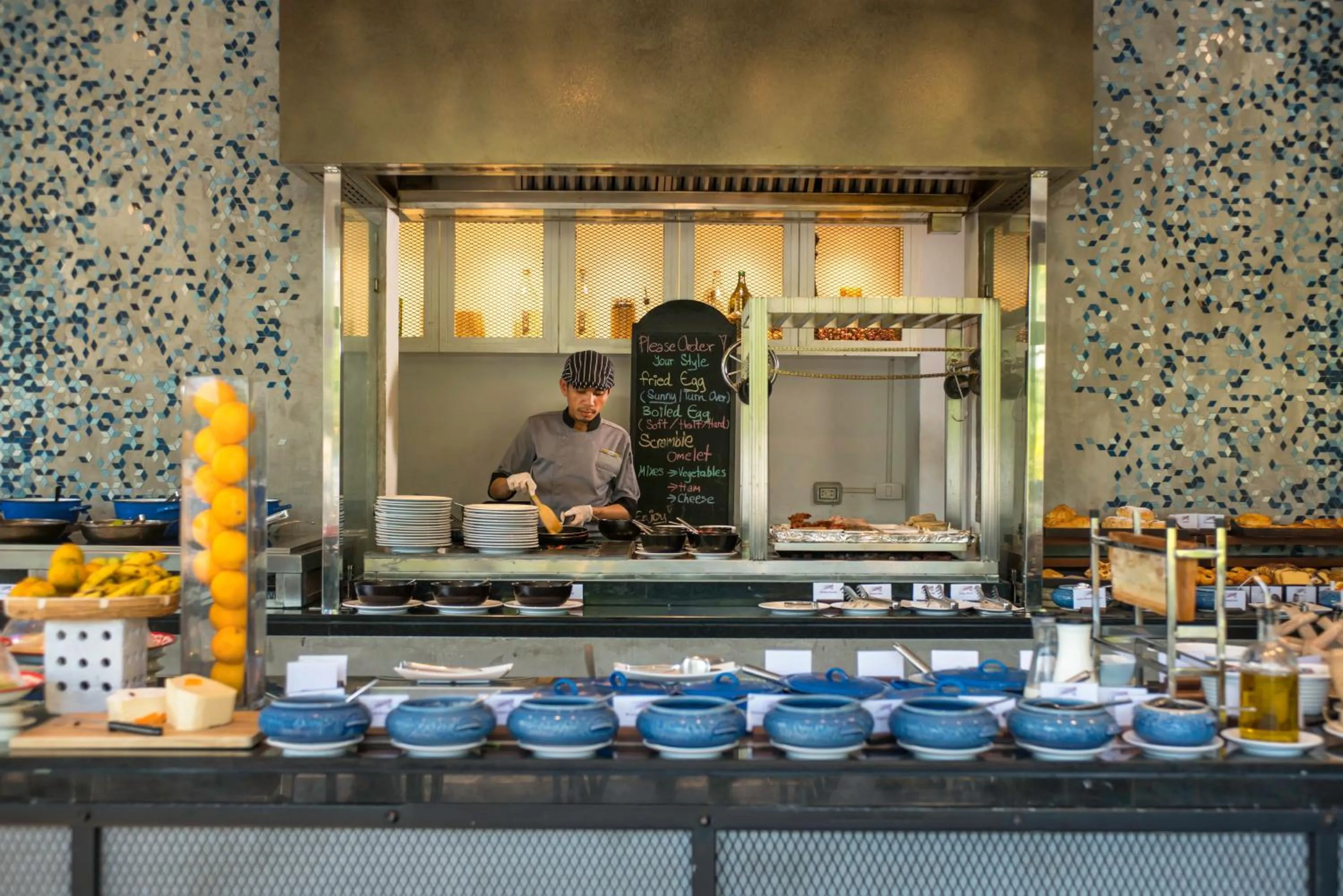 Buffet breakfast in Dewa Phuket Resort & Villas