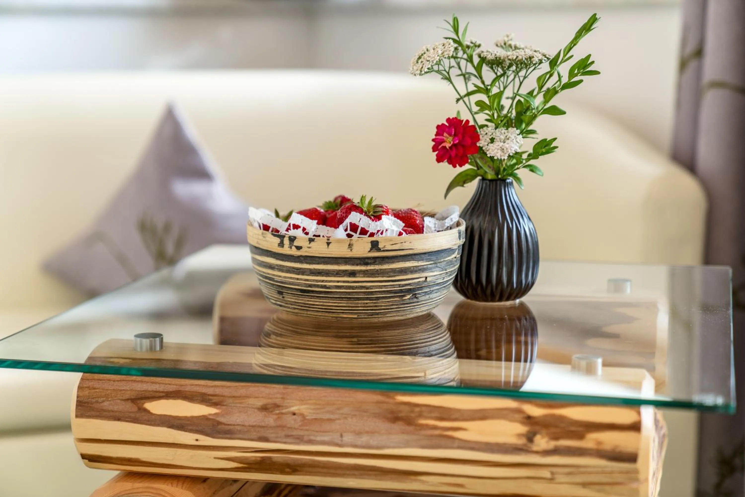 Seating area in Hartweger's Hotel