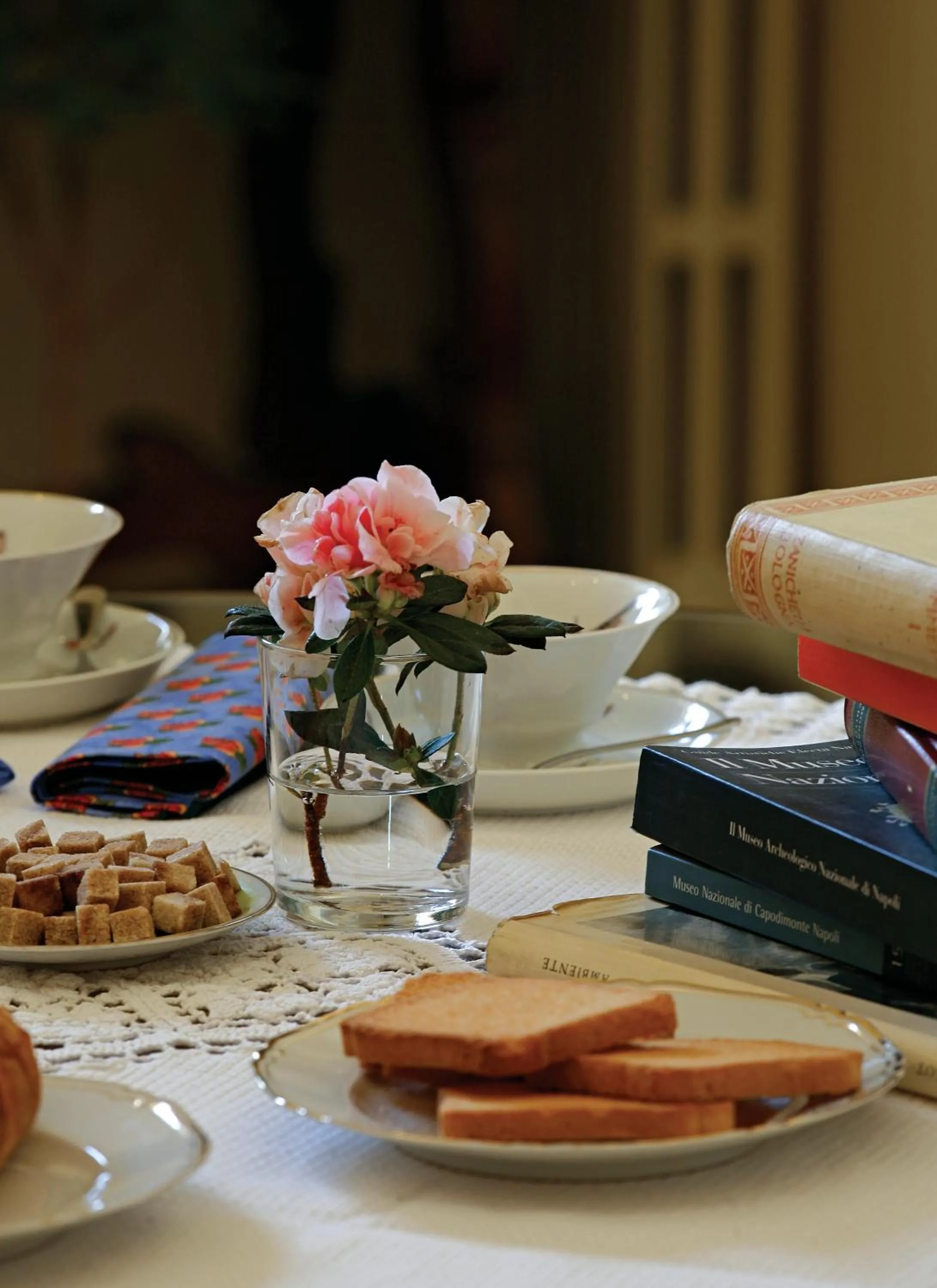 Food in B&B Luna Caprese