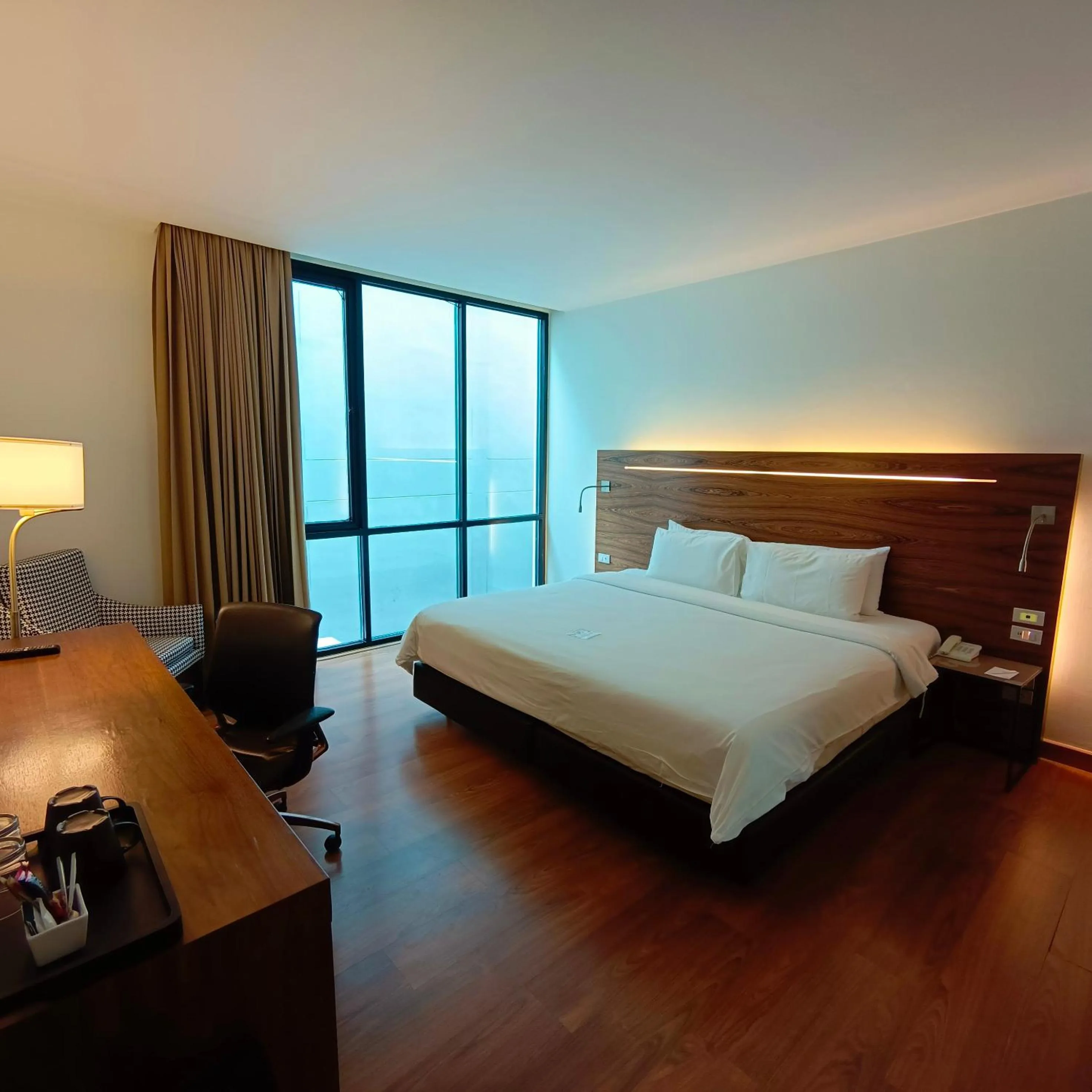 Bed in Sacha's Hotel Uno