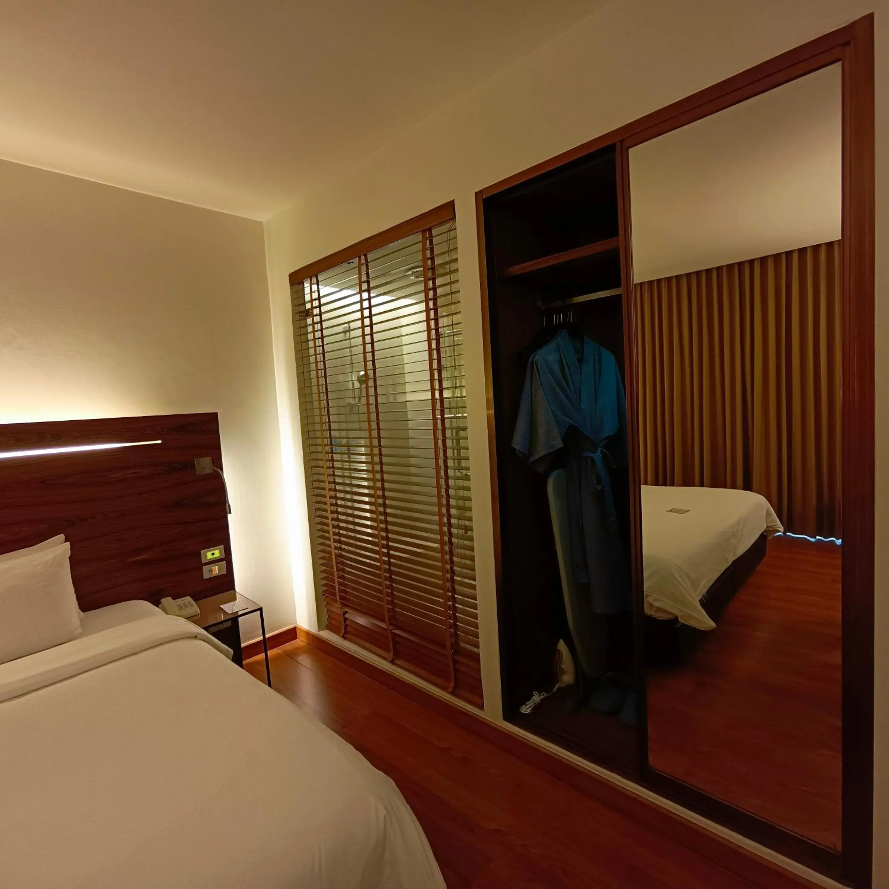 Bed in Sacha's Hotel Uno Bed in Sacha's Hotel Uno