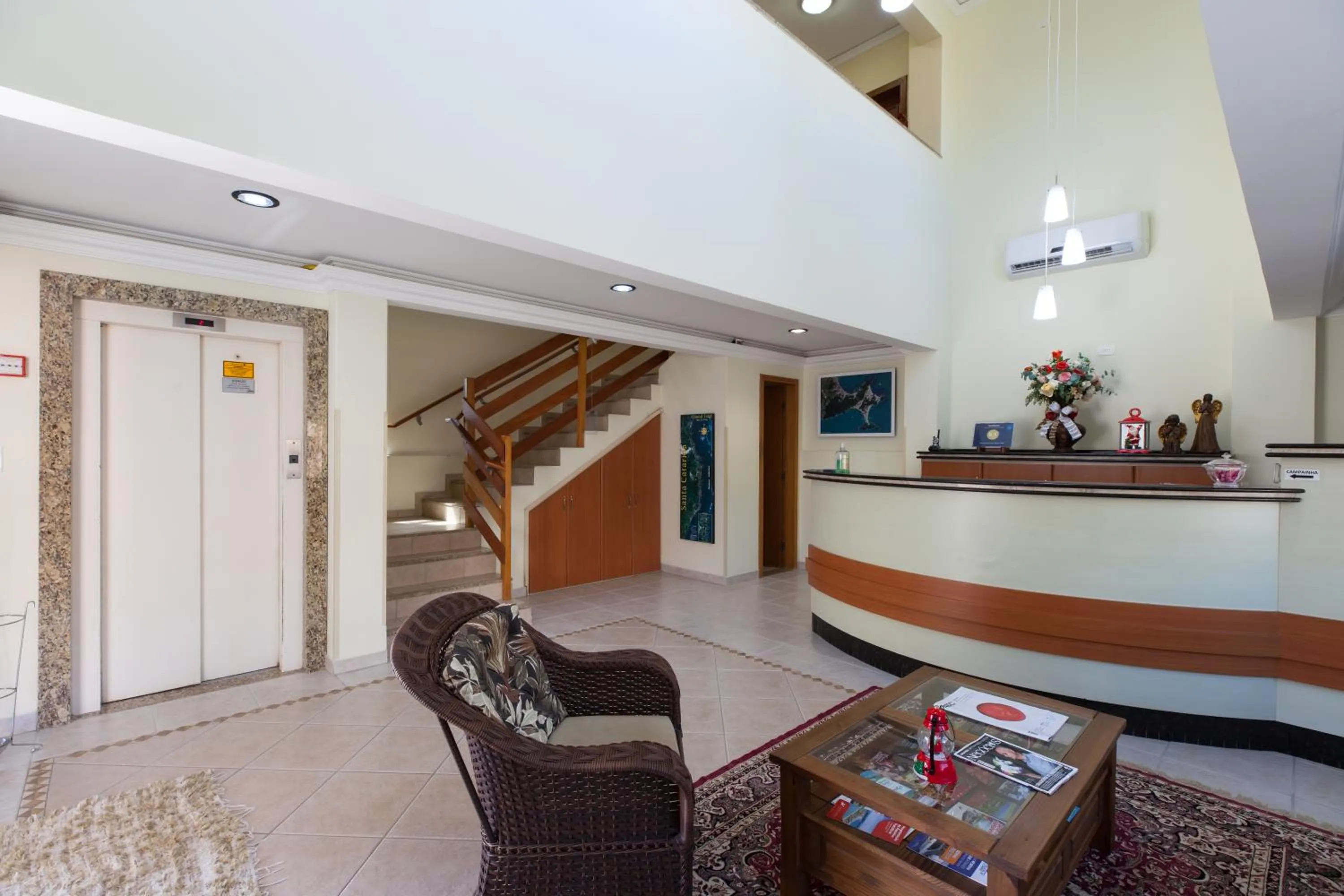 Lobby or reception in Refúgio Costeiro II