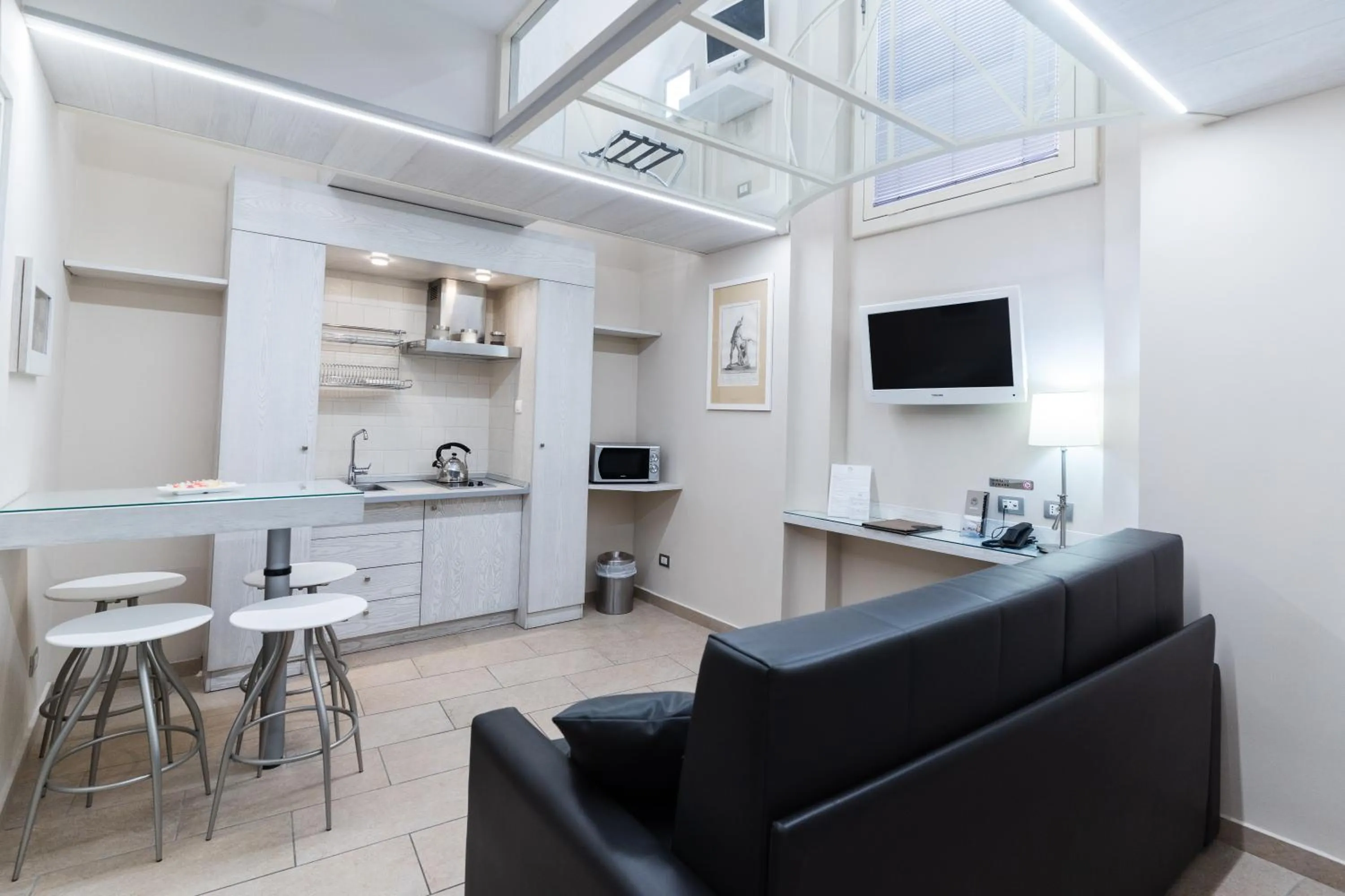 Kitchen or kitchenette in Magi House Relais