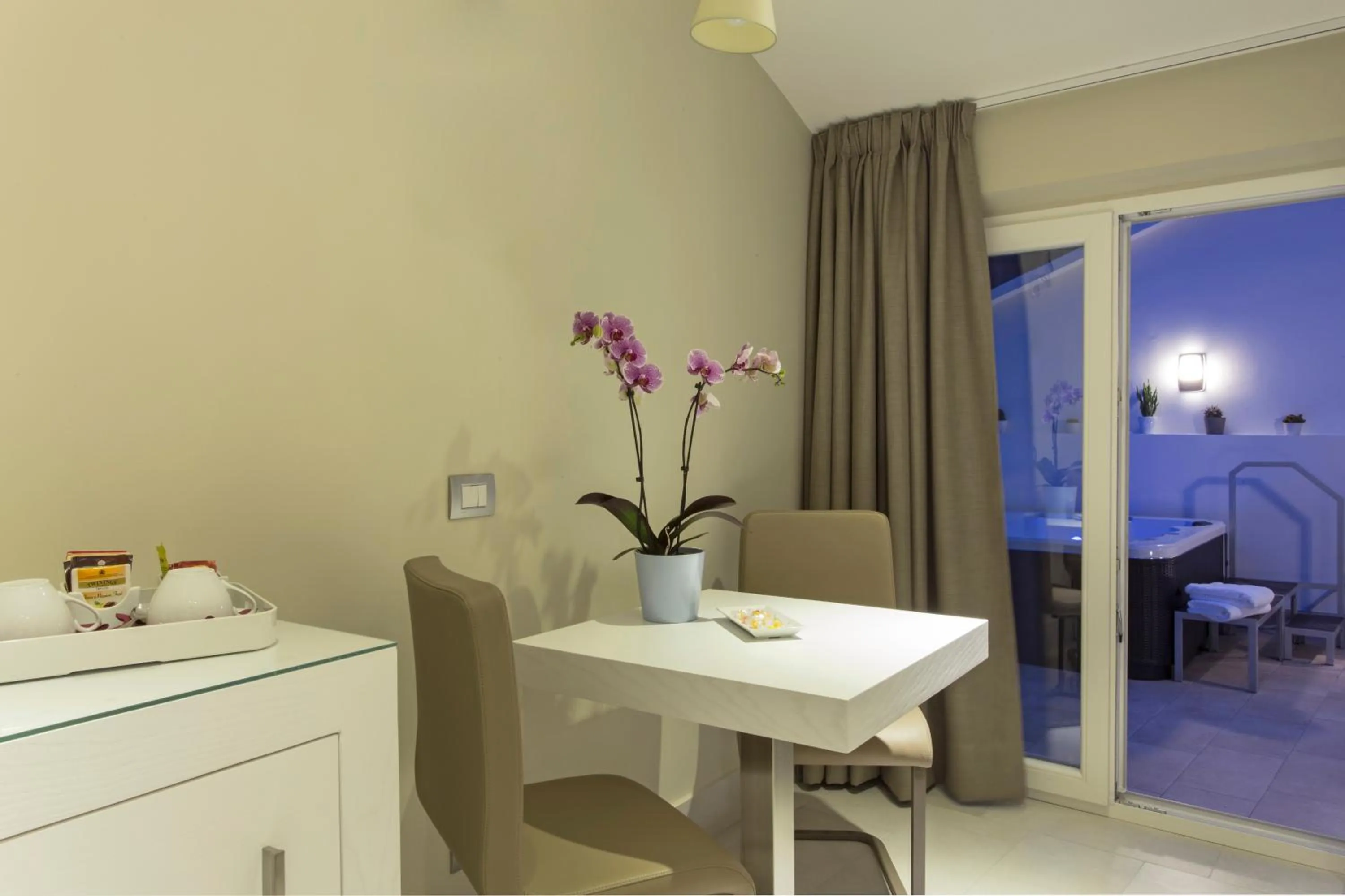 Decorative detail in Magi House Relais