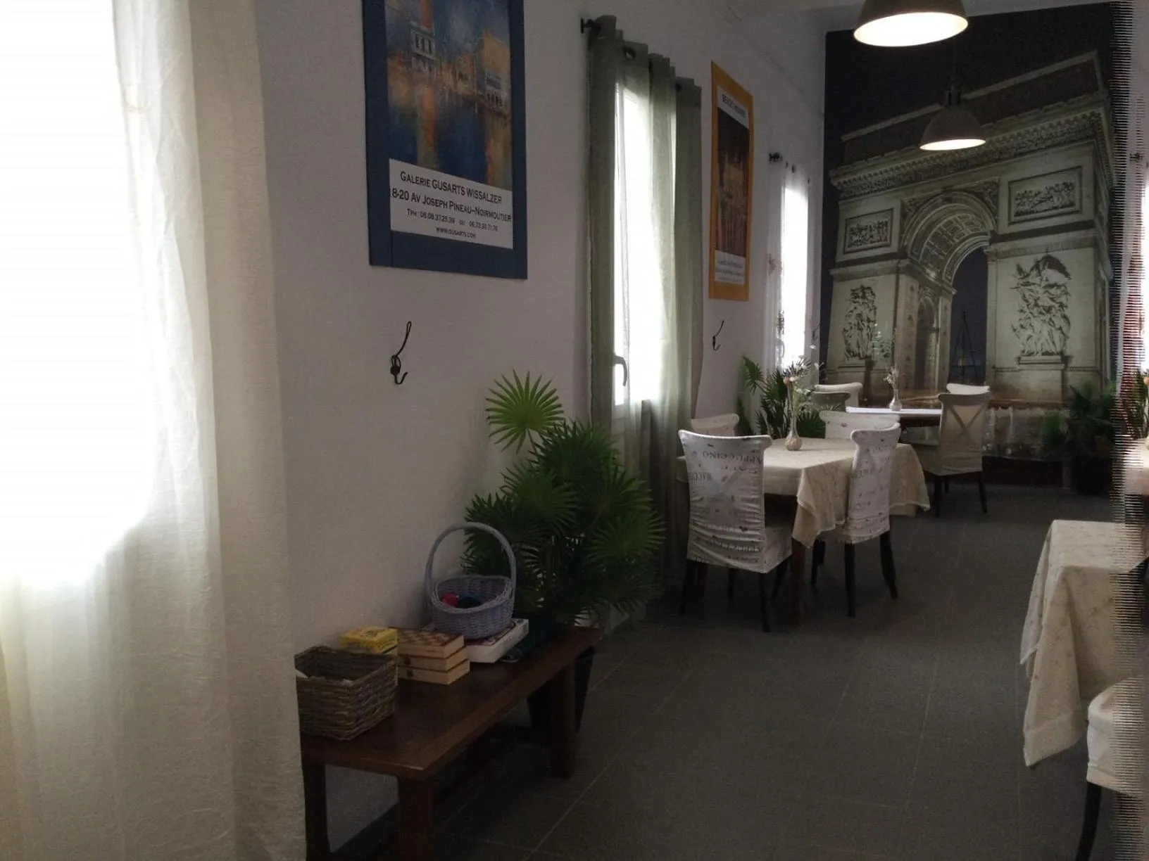 Living room in The Corner Noirmoutier