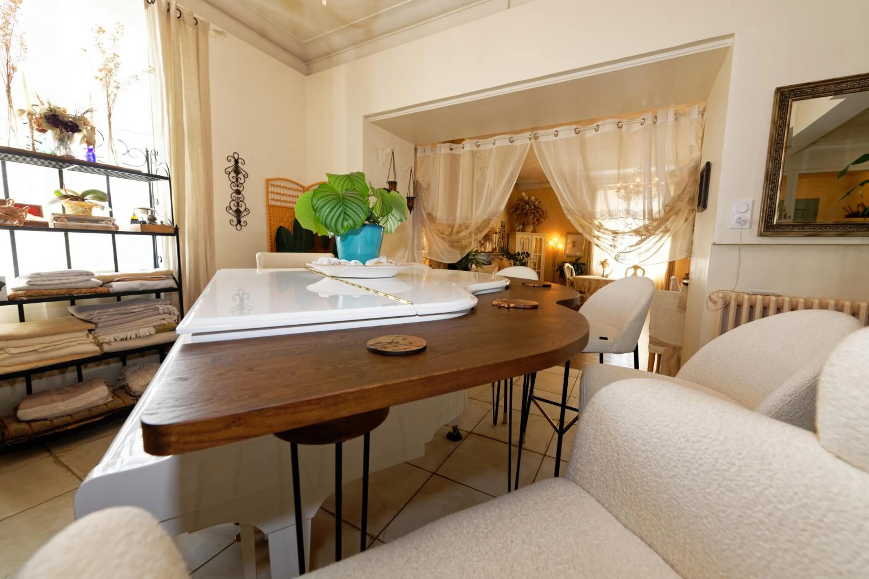 Living room in The Corner Noirmoutier