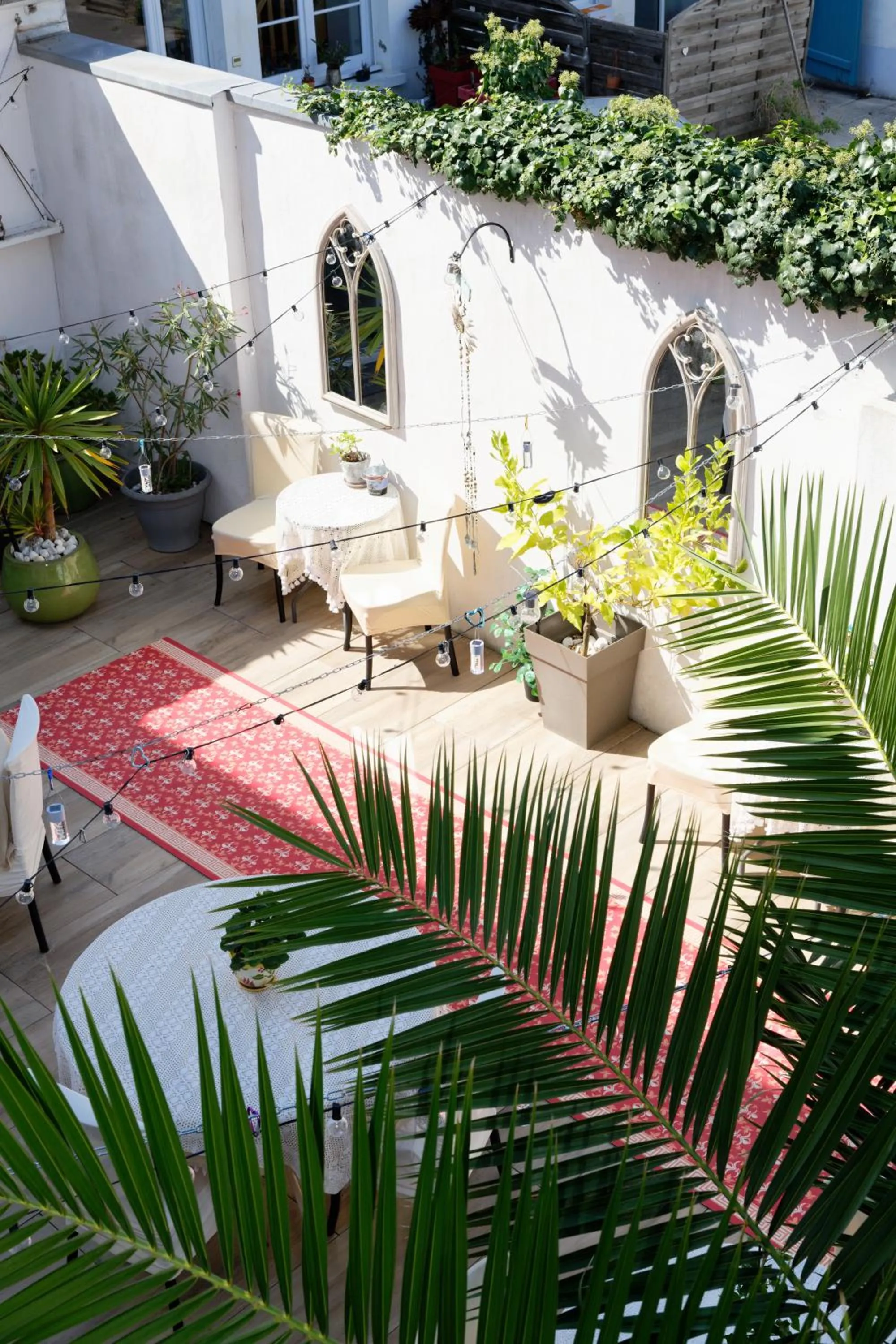 Garden view in The Corner Noirmoutier