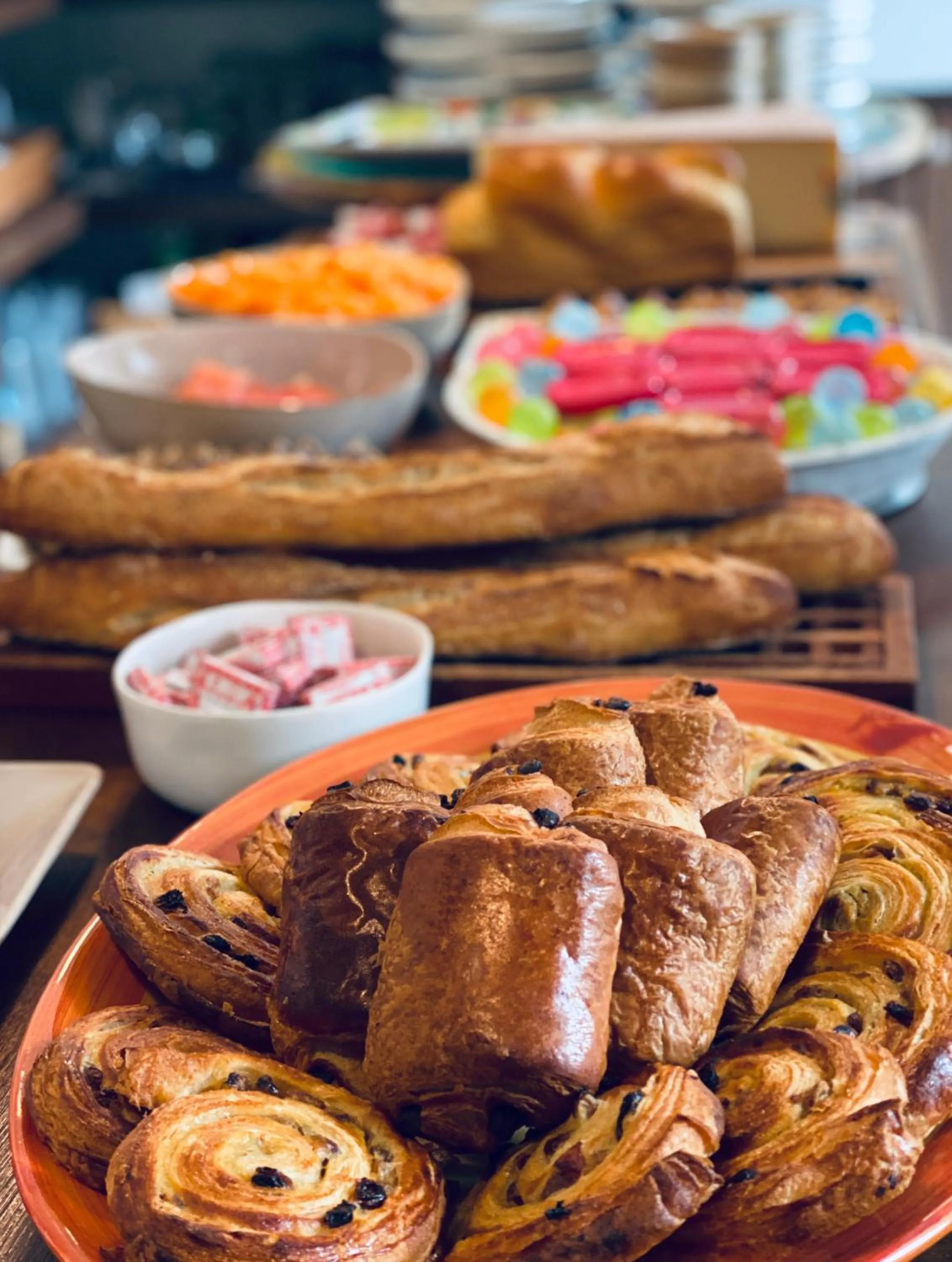 Buffet breakfast in The Corner Noirmoutier
