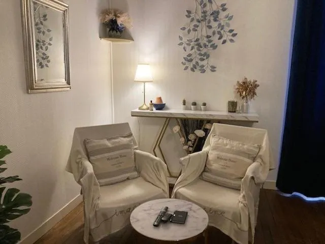 Seating area in The Corner Noirmoutier