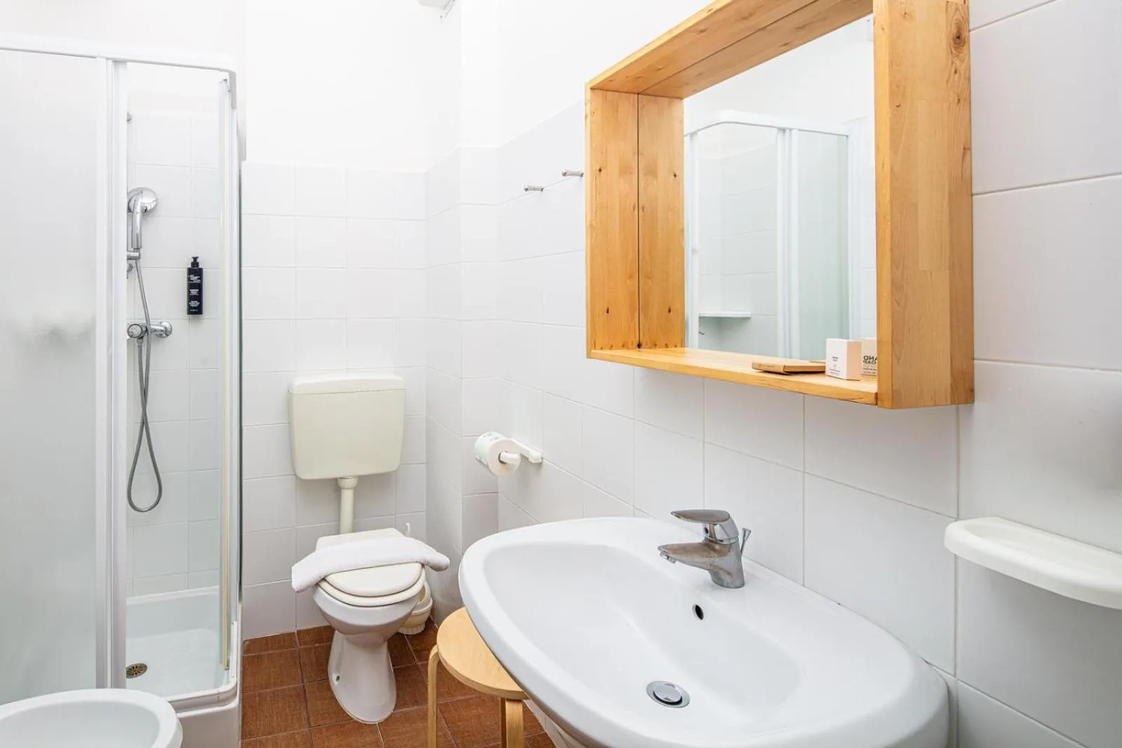 Bathroom in Hotel La Pergola Dependance