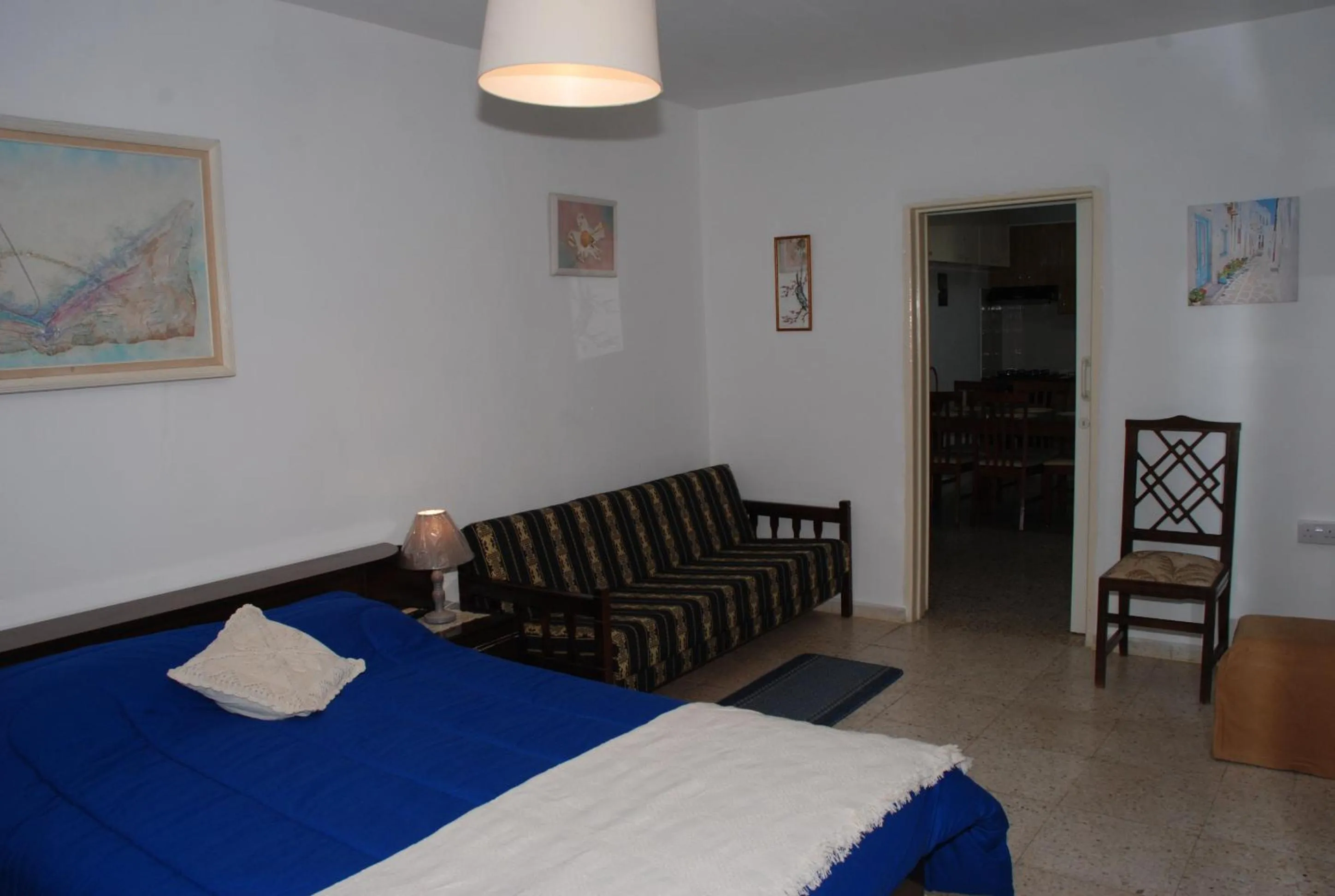 Bed in Kanarinis House