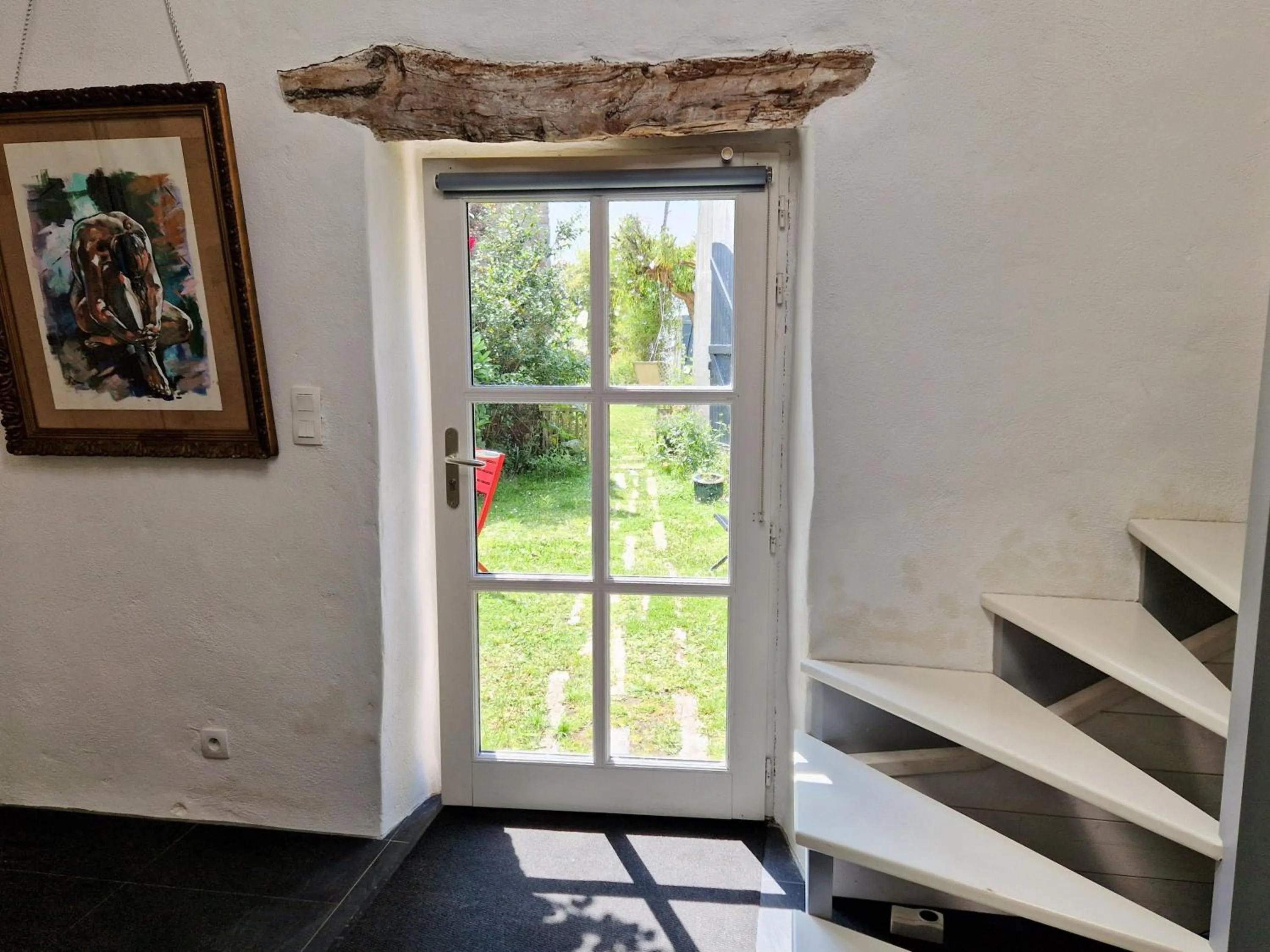 Garden view in Les chambres du Keriolet