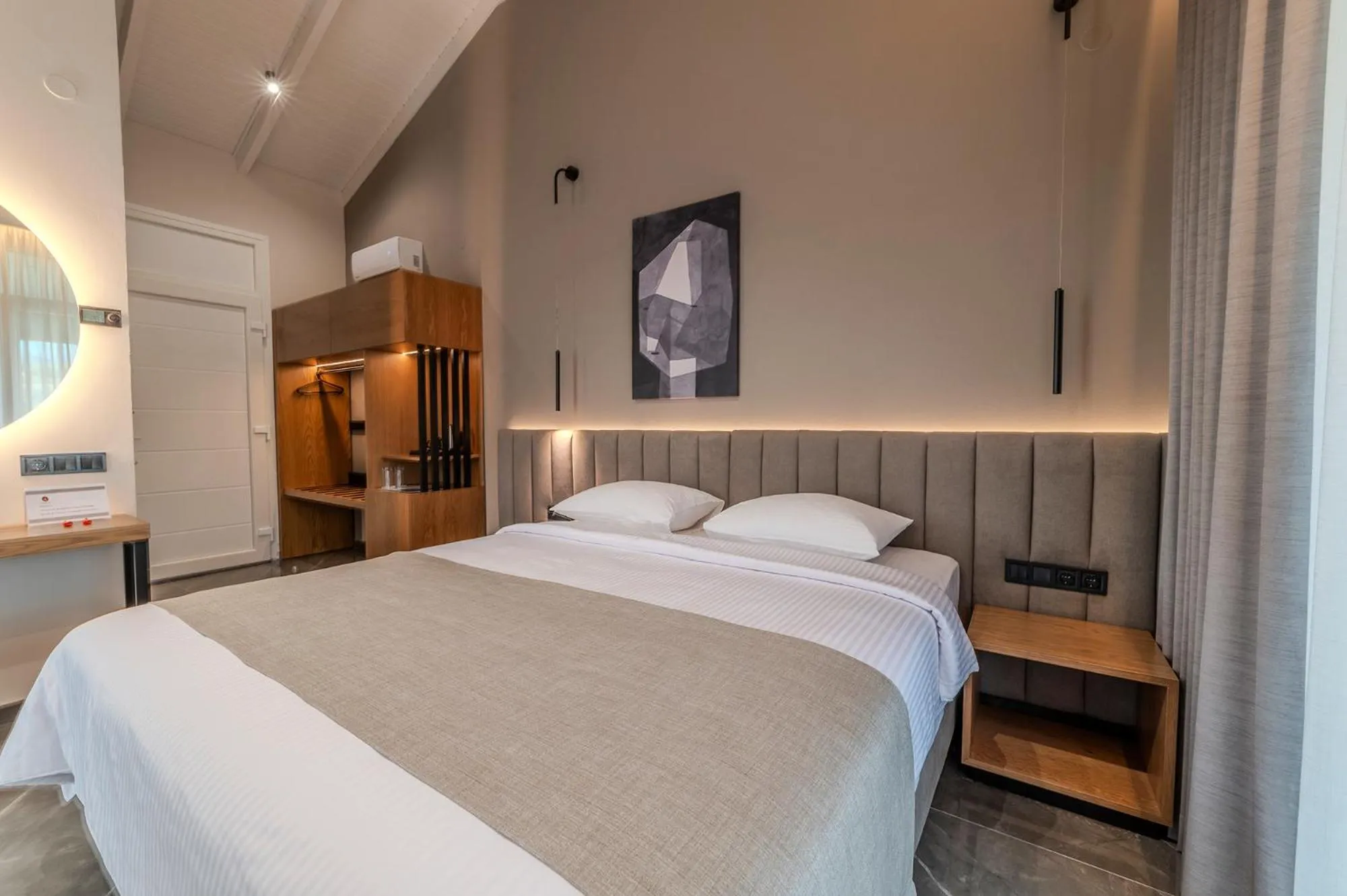 Bedroom, Bed in Agnantio Hotel & Spa