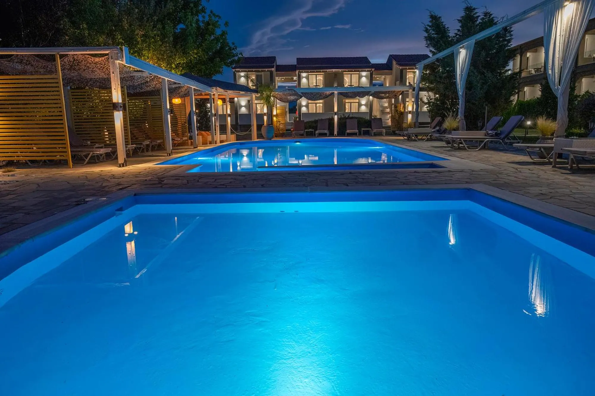 Swimming pool in Agnantio Hotel & Spa