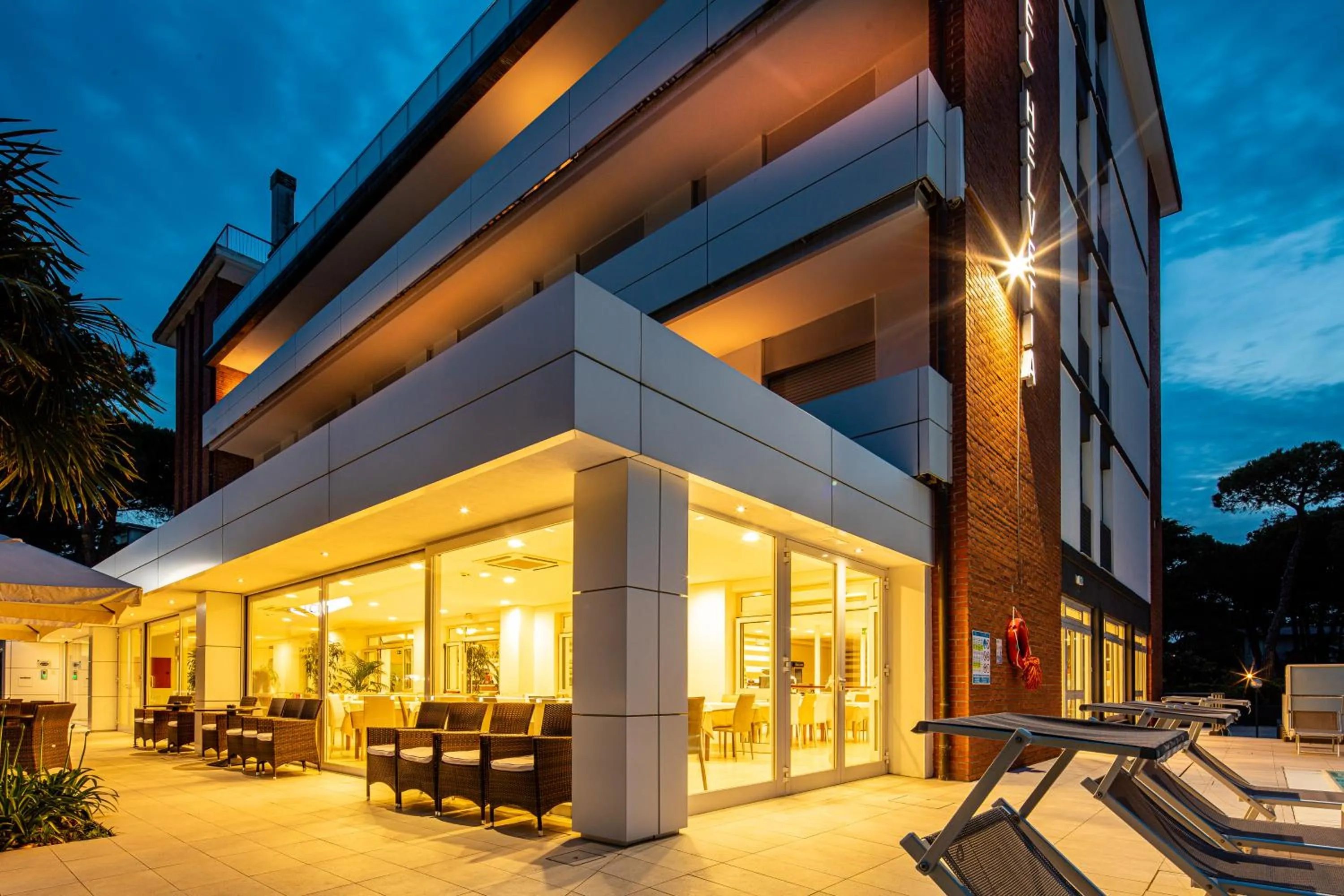 Property building in Hotel Helvetia