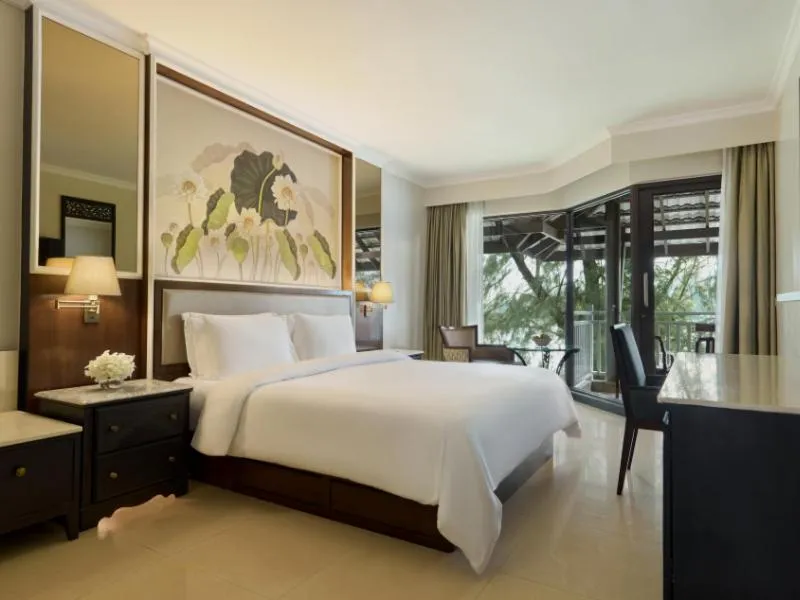 Bed in Dusit Thani Laguna Phuket