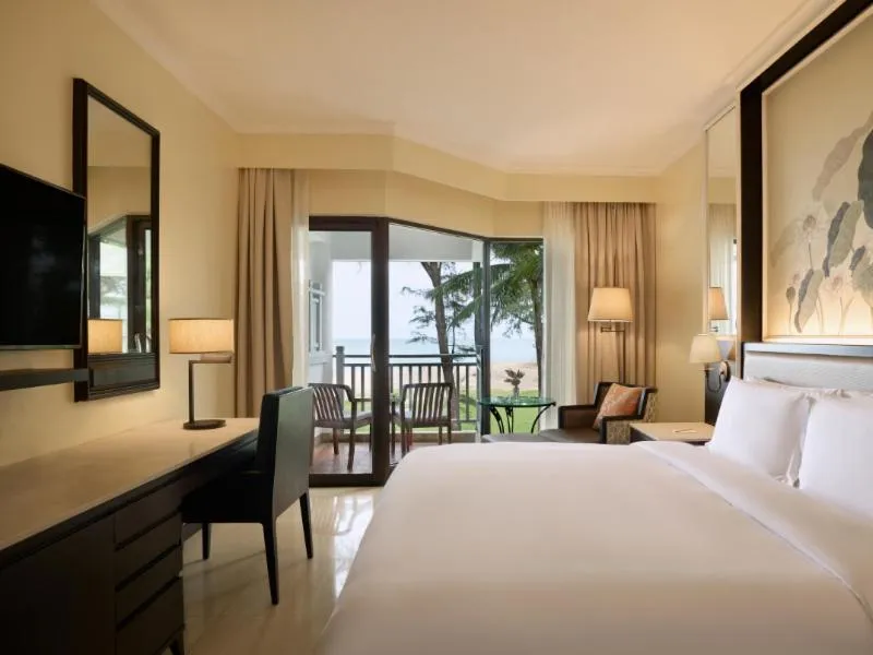 Bed in Dusit Thani Laguna Phuket