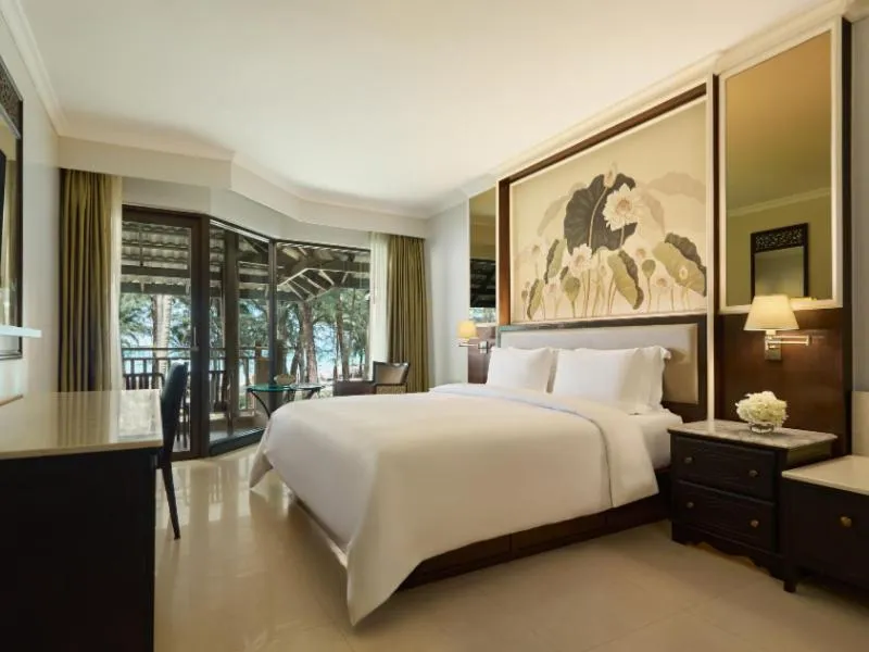 Bed in Dusit Thani Laguna Phuket