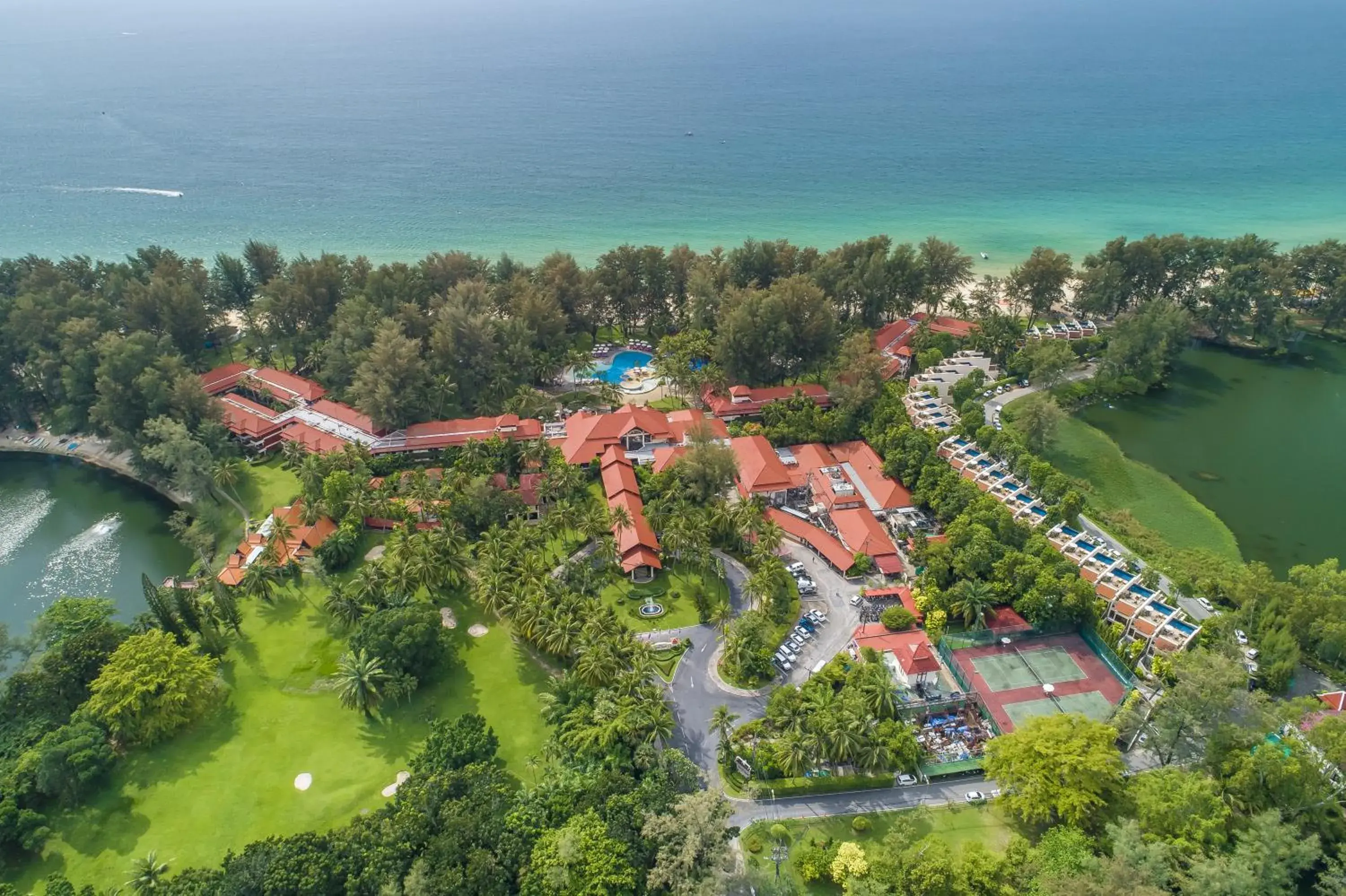 Bird's eye view in Dusit Thani Laguna Phuket Bird's eye view in Dusit Thani Laguna Phuket