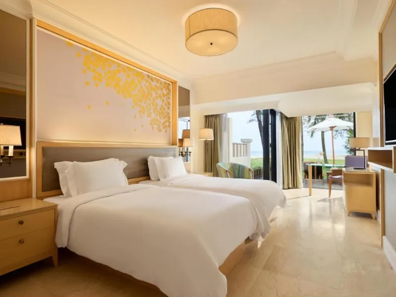 Bed in Dusit Thani Laguna Phuket
