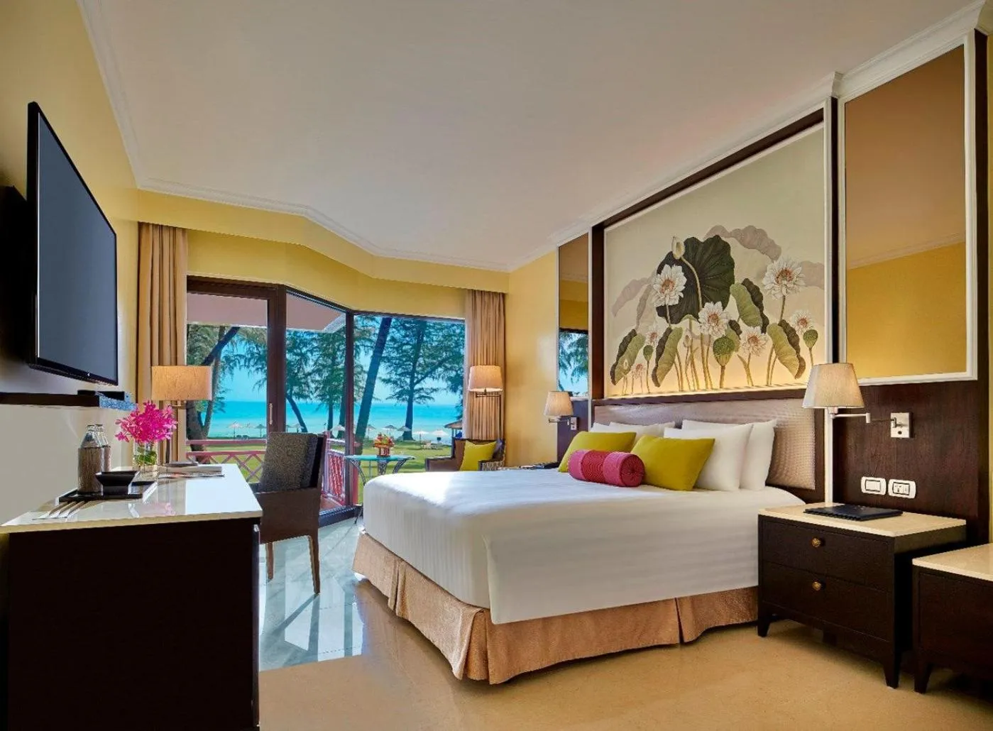 Bedroom, Bed in Dusit Thani Laguna Phuket
