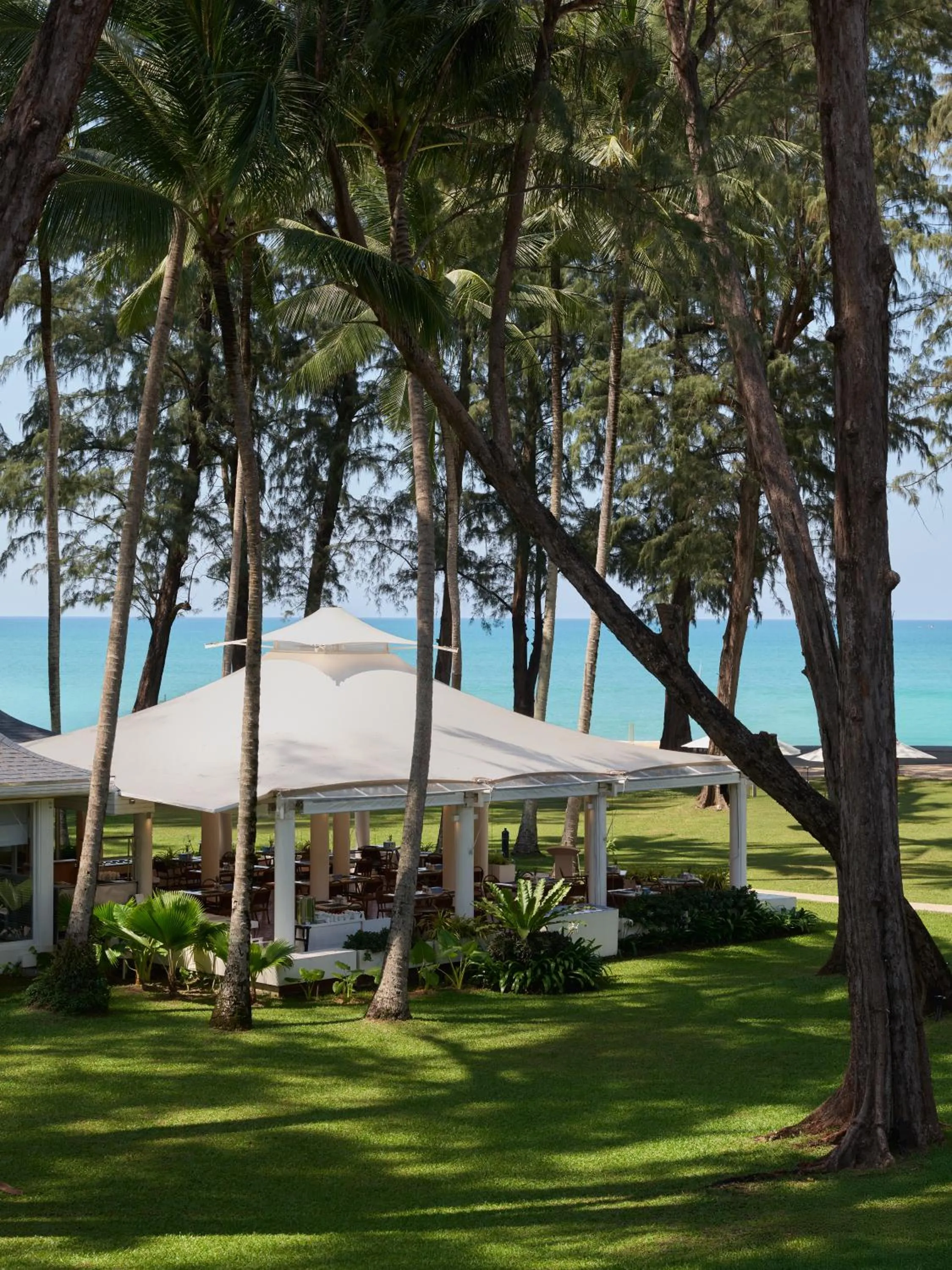 Dining area in Dusit Thani Laguna Phuket