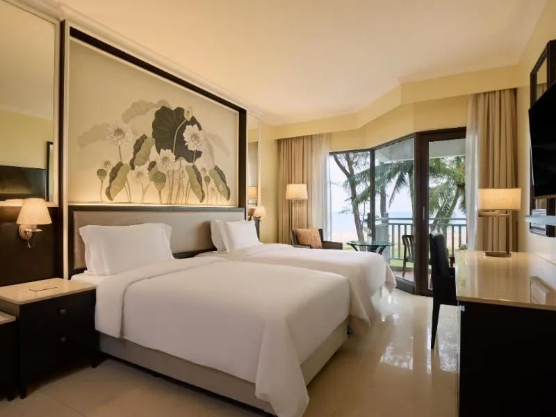 Bed in Dusit Thani Laguna Phuket