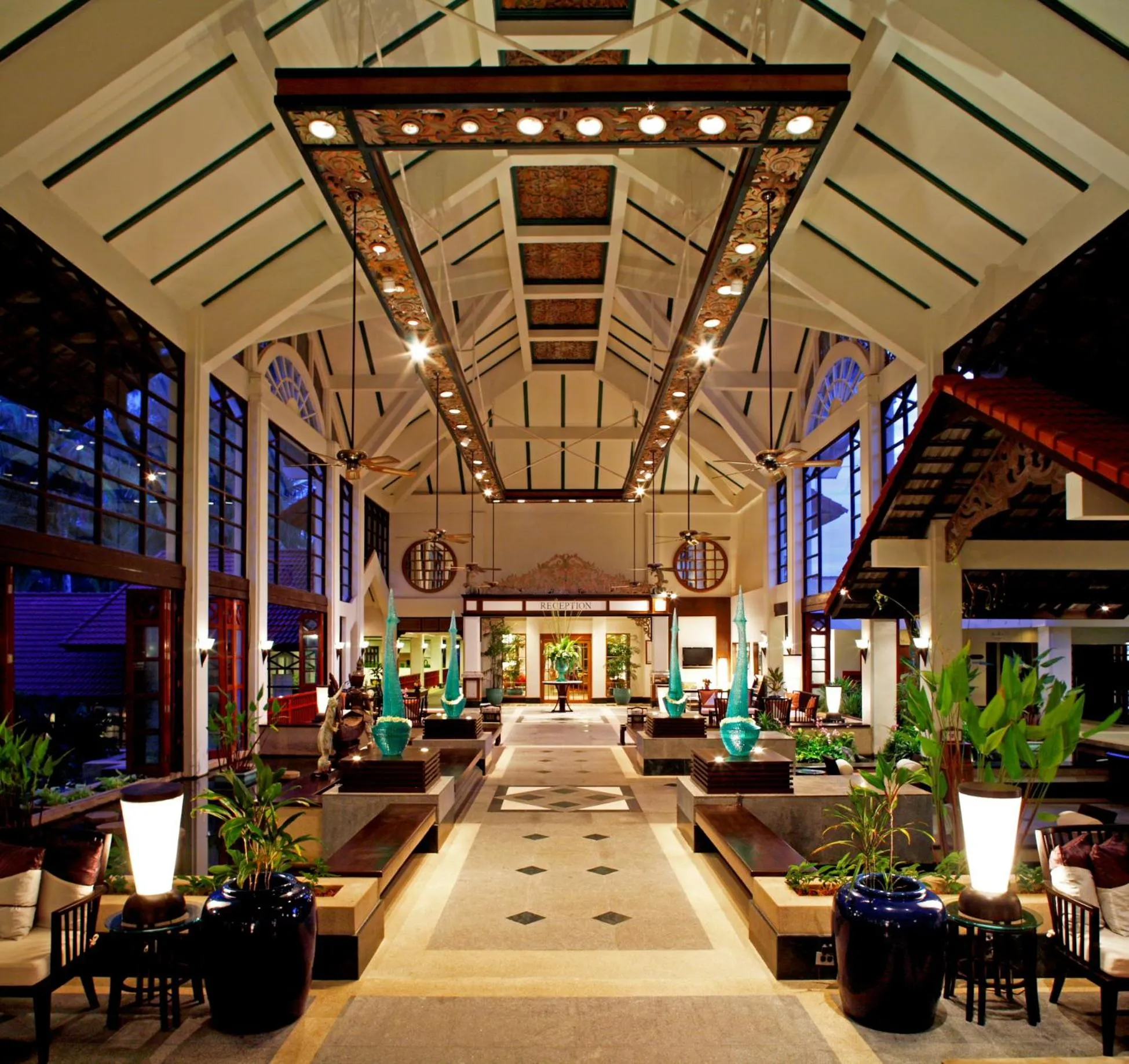 Lobby or reception in Dusit Thani Laguna Phuket