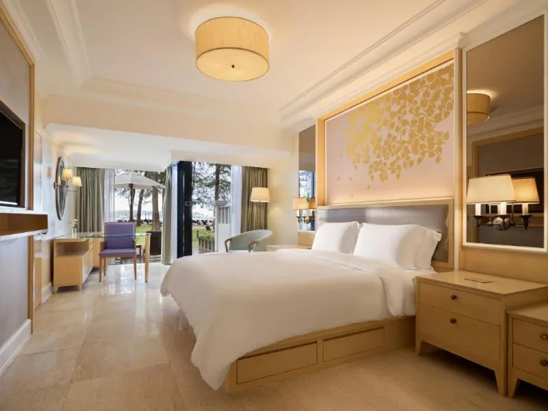 Bed in Dusit Thani Laguna Phuket