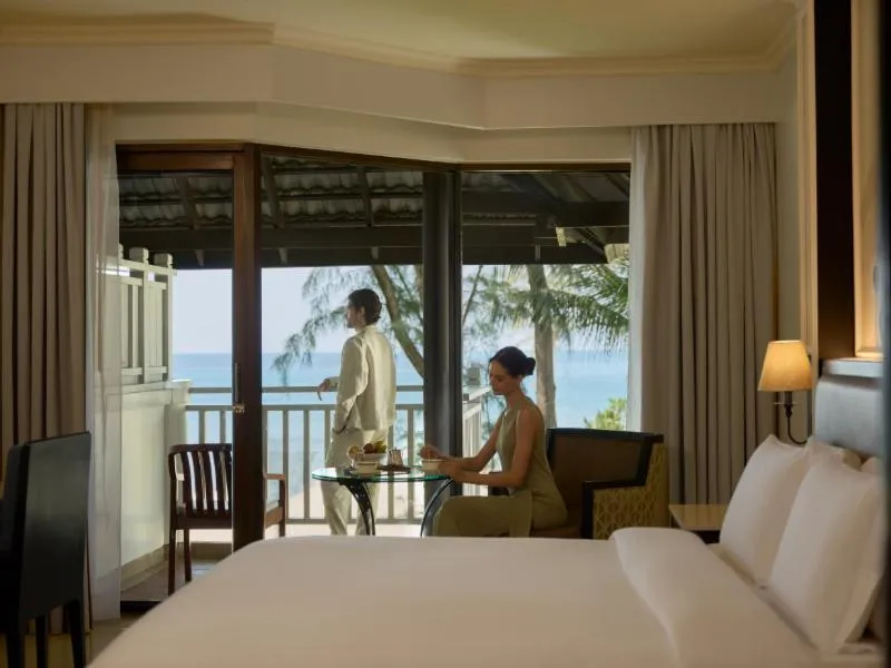 Bed in Dusit Thani Laguna Phuket