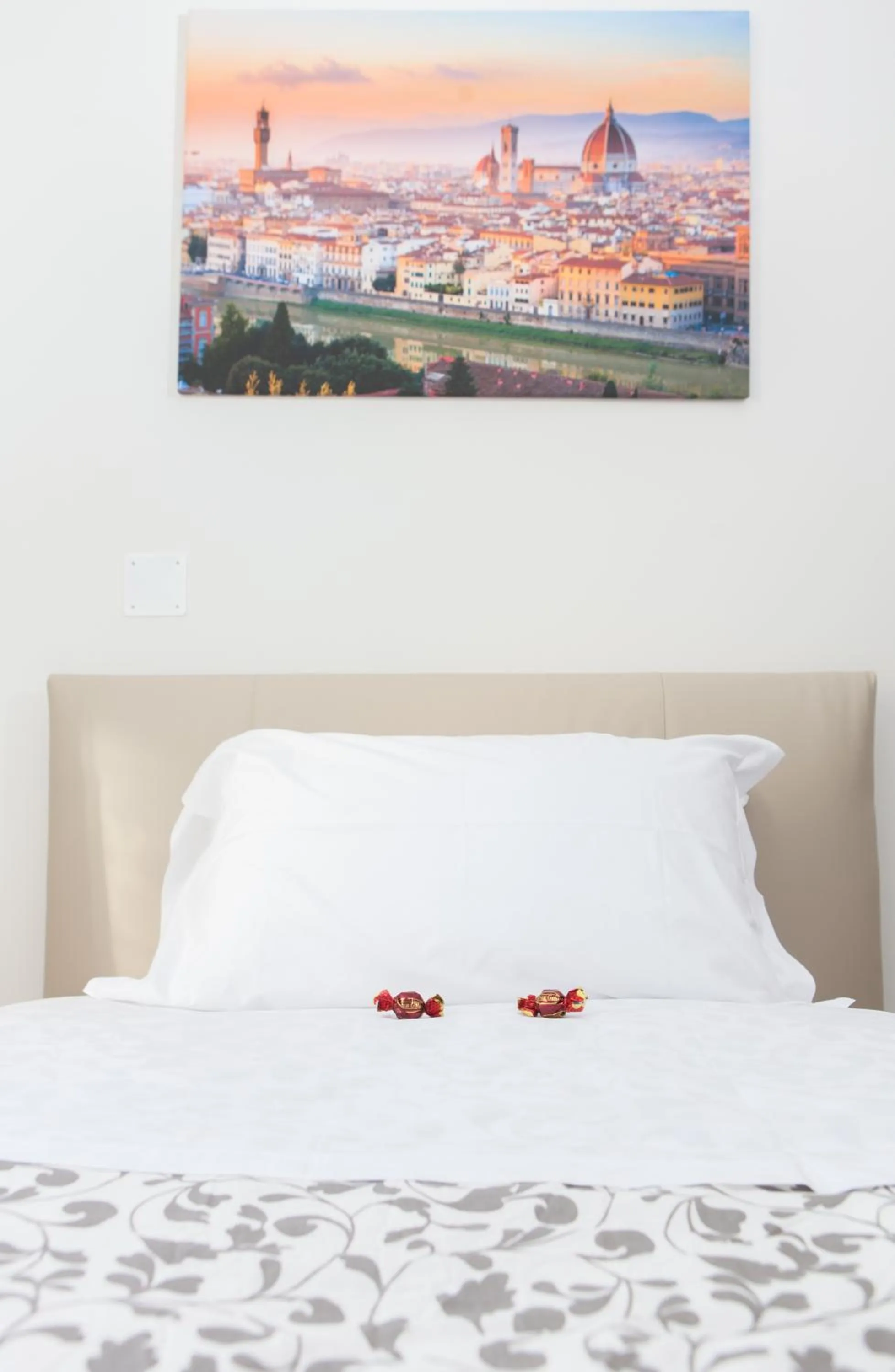 Bed in Le Tre Lune Suites